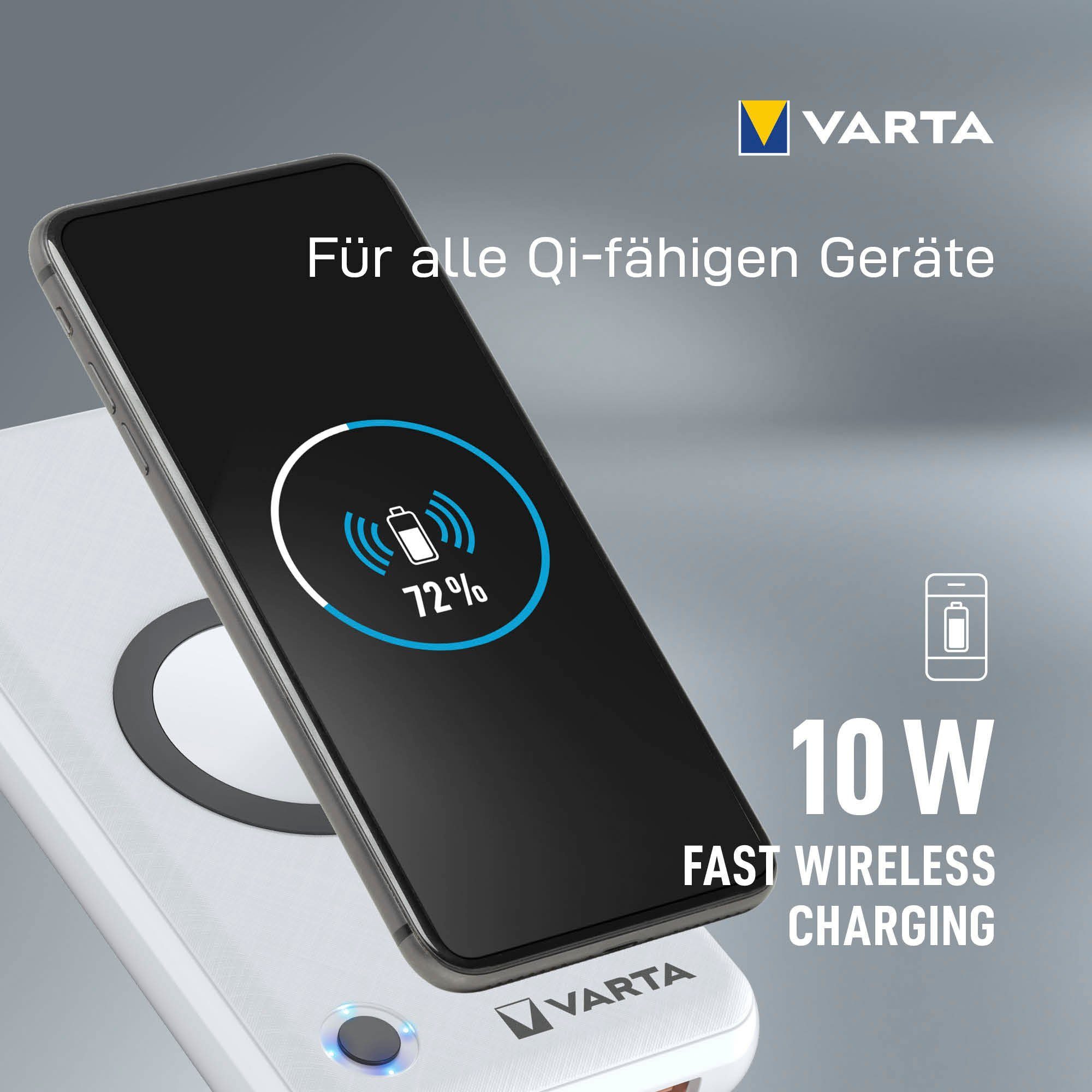 Bank Wireless VARTA Power Batterie-Ladegerät 20.000