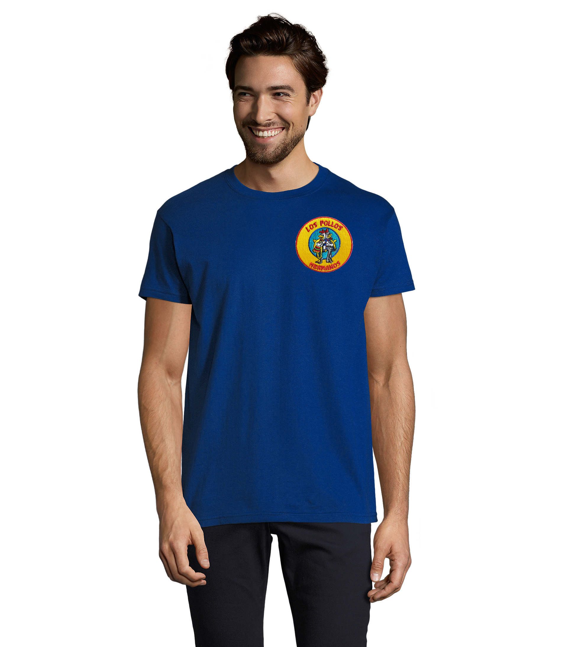 T-Shirt Hermanos Los Polos Breaking Walter Gustavo Patches Herren Shirt