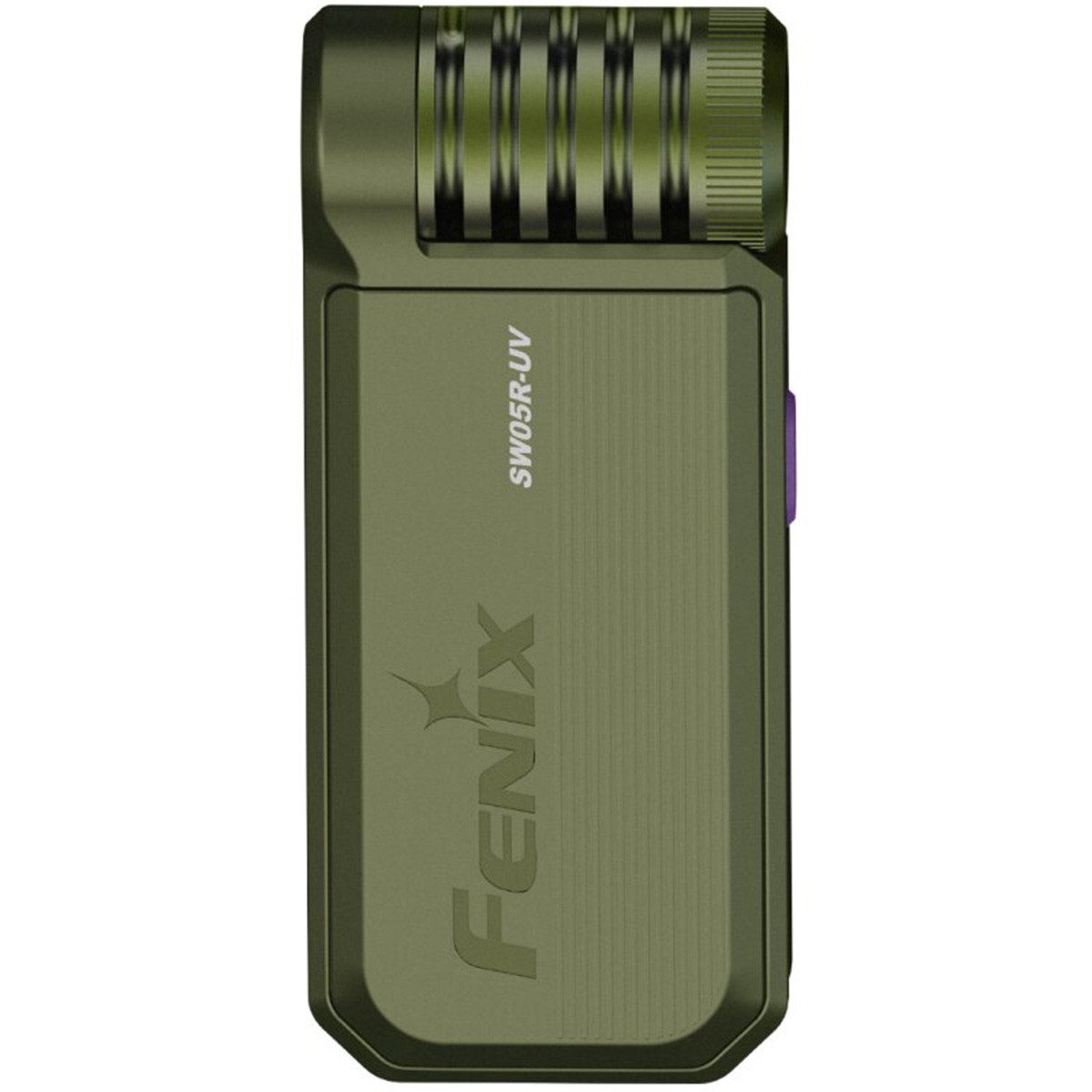 Fenix LED Taschenlampe SW05R-UV 150 Lumen - LED-Taschenlampe mit Clip Grün