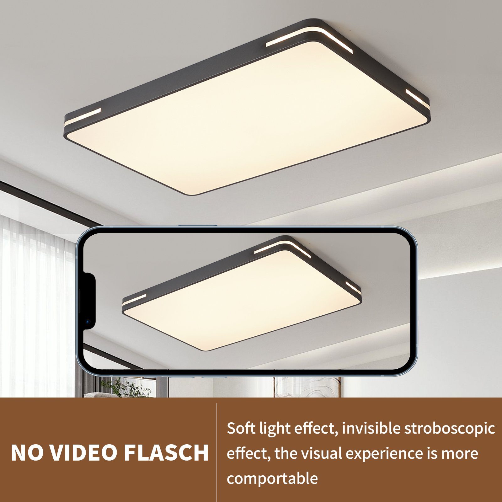 style home Deckenleuchten 192W LED Deckenlampe günstig online kaufen