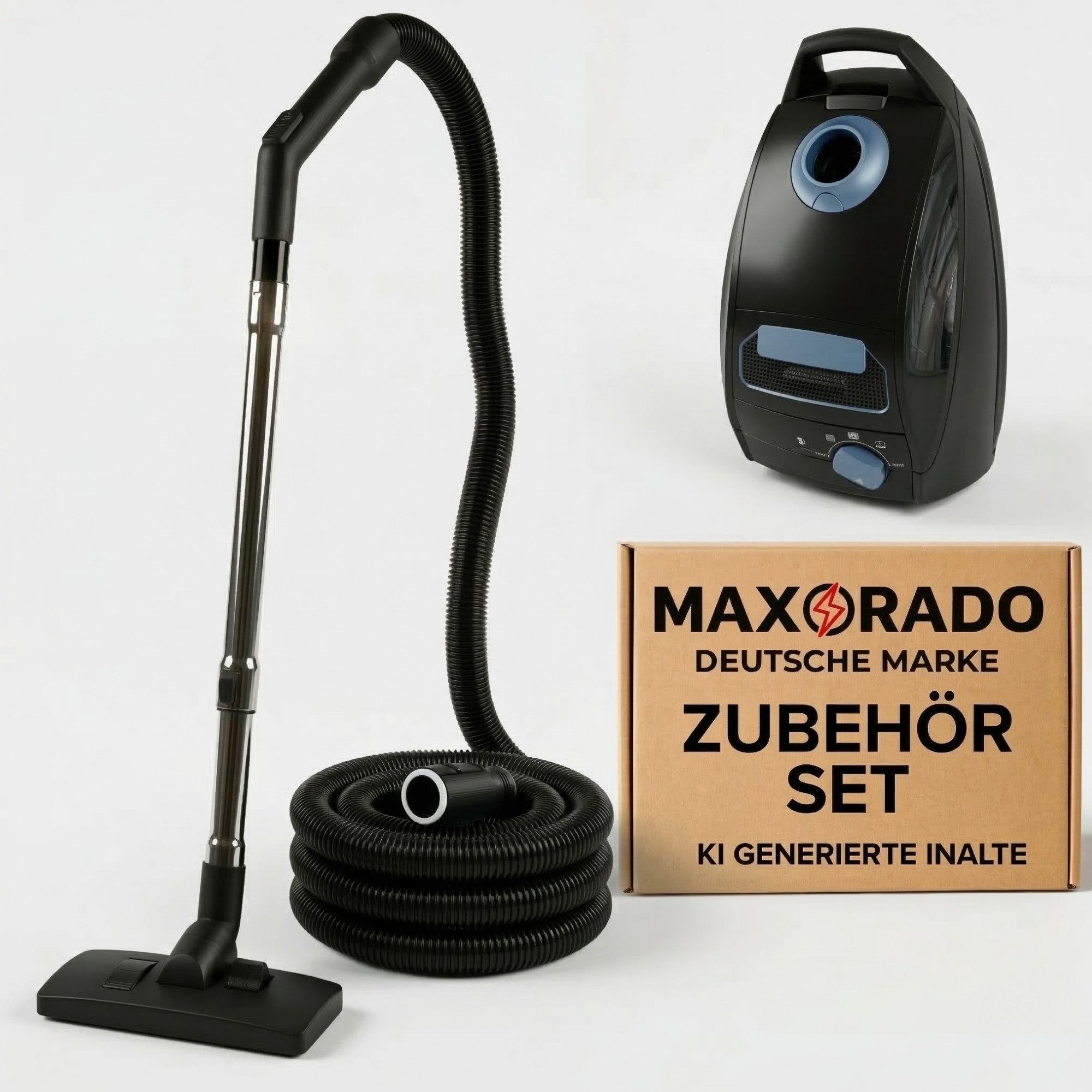 Maxorado Staubsaugerdüsen-Set Ersatzteile passend für Siemens Z 3.0 4.0 5.0 6.0 Q 4.0 5.0b8.0 M 5.0, Zubehör für Staubsauger VSQ8SIL66A VSQ8PET1, Staubsaugerdüse Rohr Schlauch Griff Zubehör