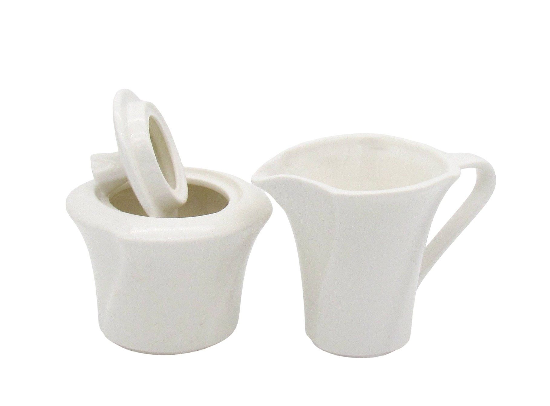 Retsch Arzberg Zuckerdose & Milchkännchen aus Porzellan – 2-teiliges Set, (Zuckerdose mit Deckel & Milchkännchen 180 ml)