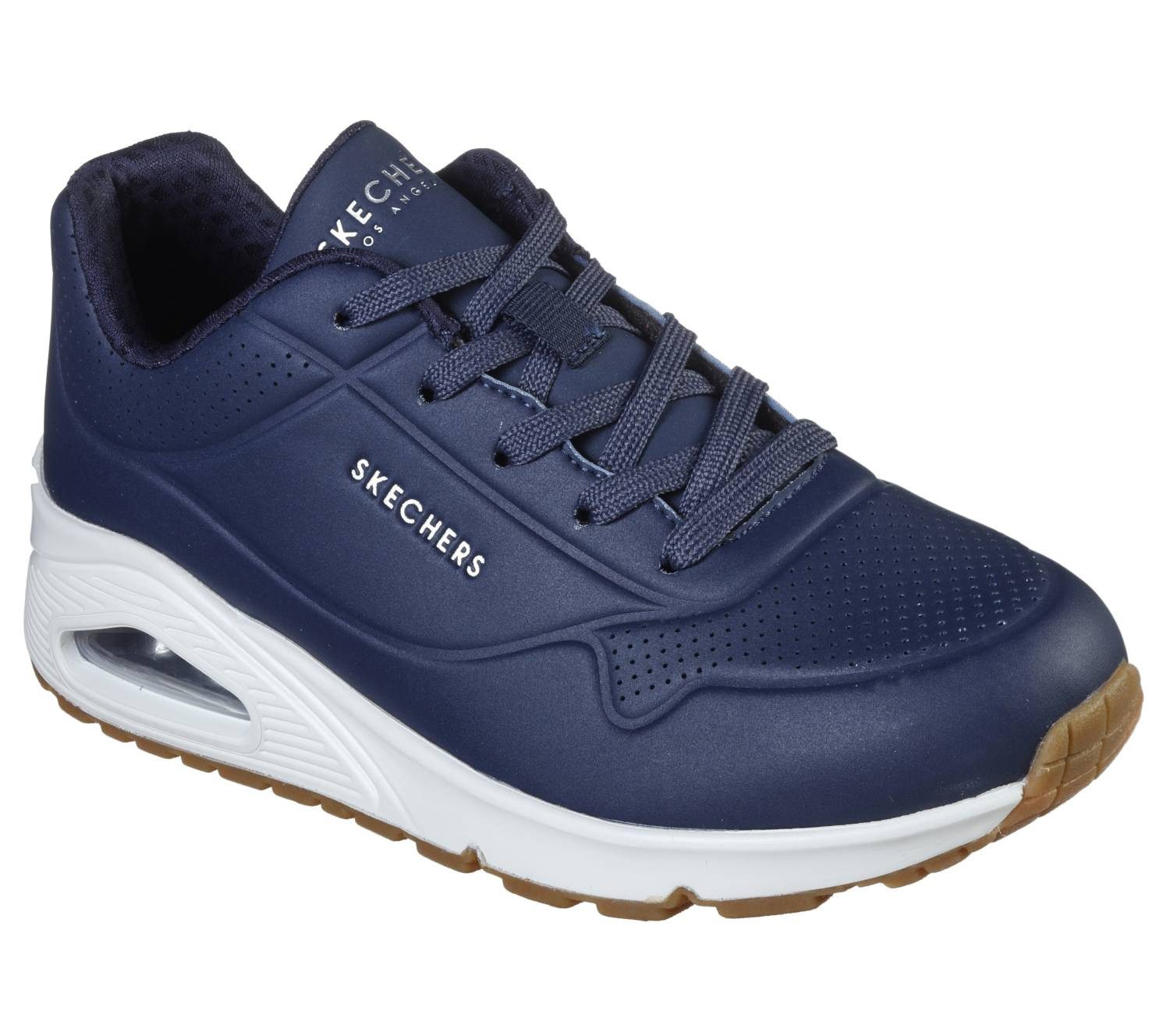 Skechers Uno Stand On Air Navy Sneaker