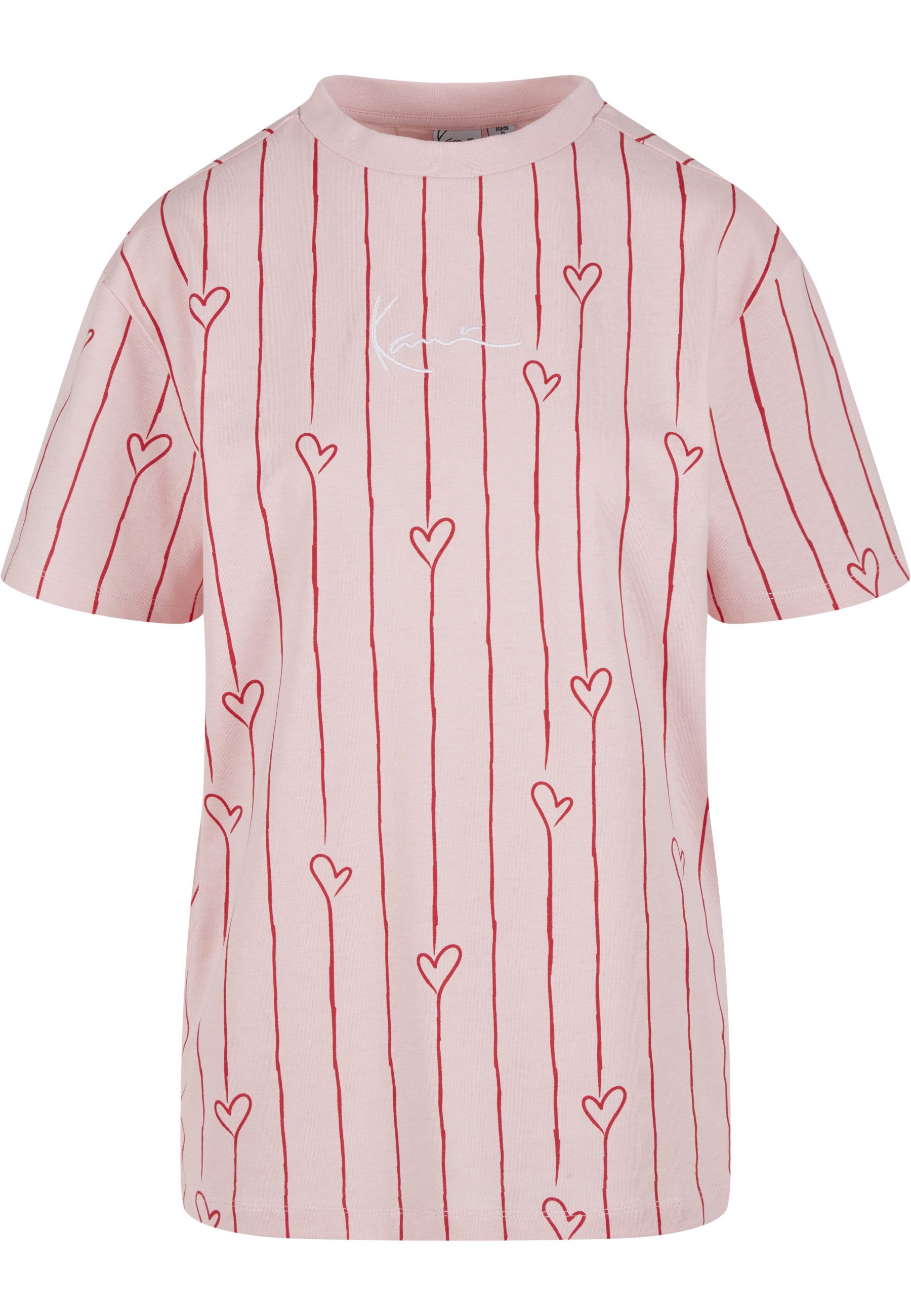 Karl Kani T-Shirt Karl Kani Signature Heart Pinstripe Os Tee (1-tlg)