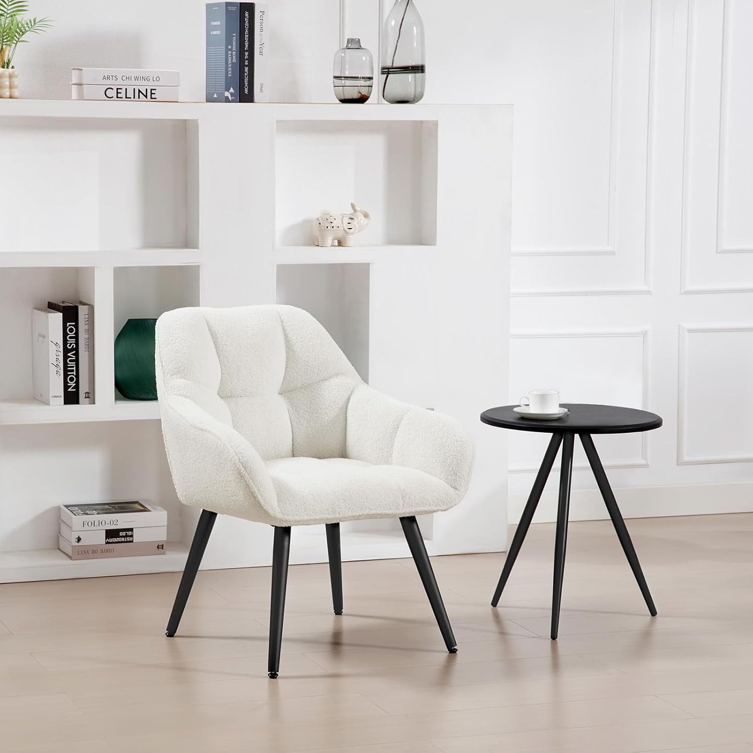 Woltu Relaxsessel (1-St), Sessel Wohnzimmer Schlafzimmer, Frottee Loungesessel