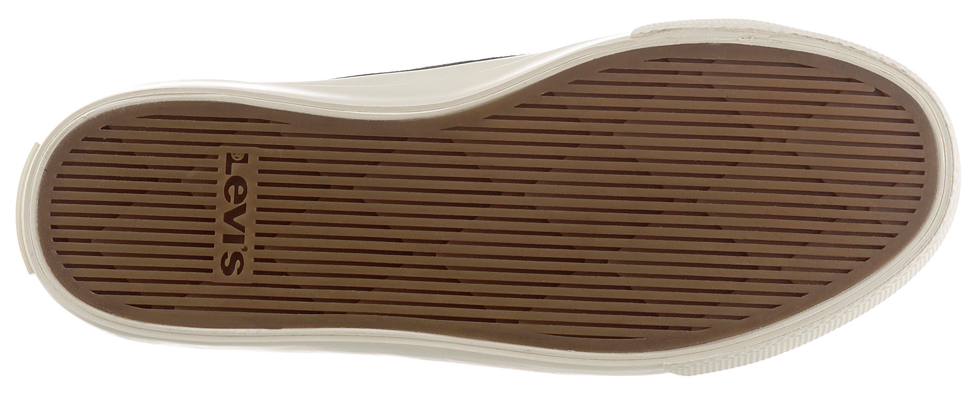 Schuhe Sneaker Levi's® Squre Low S Plateausneaker im modischen Materialmix