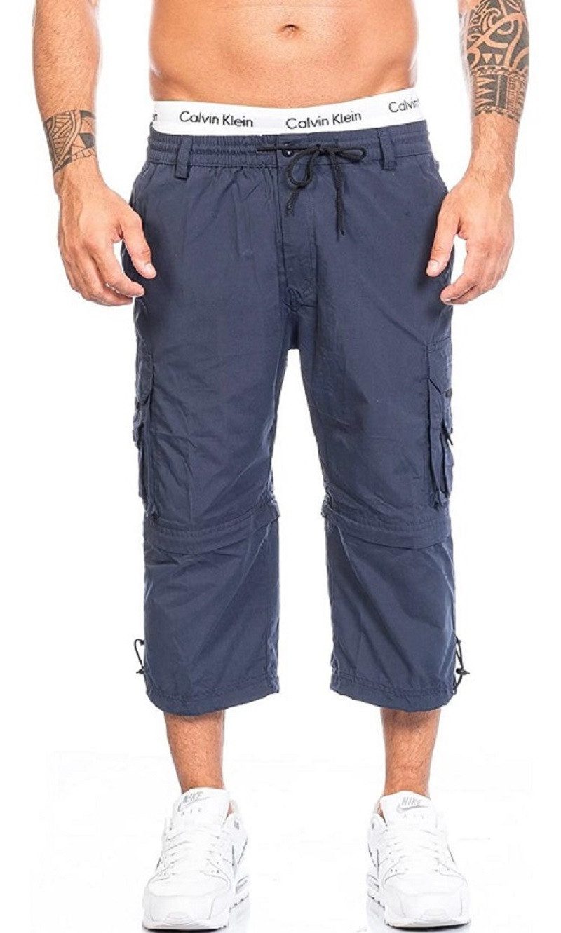 BENK Cargobermudas Shorts Freemen Bermuda Cargo Capri Kurze Hose Vintage Short Casual 3 4 Cargoshorts