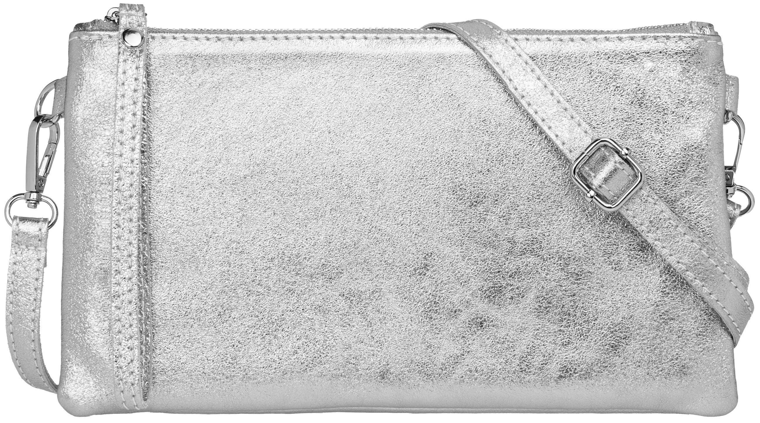 Caspar Clutch Leder Abendtasche Damen Umhängetasche günstig online kaufen