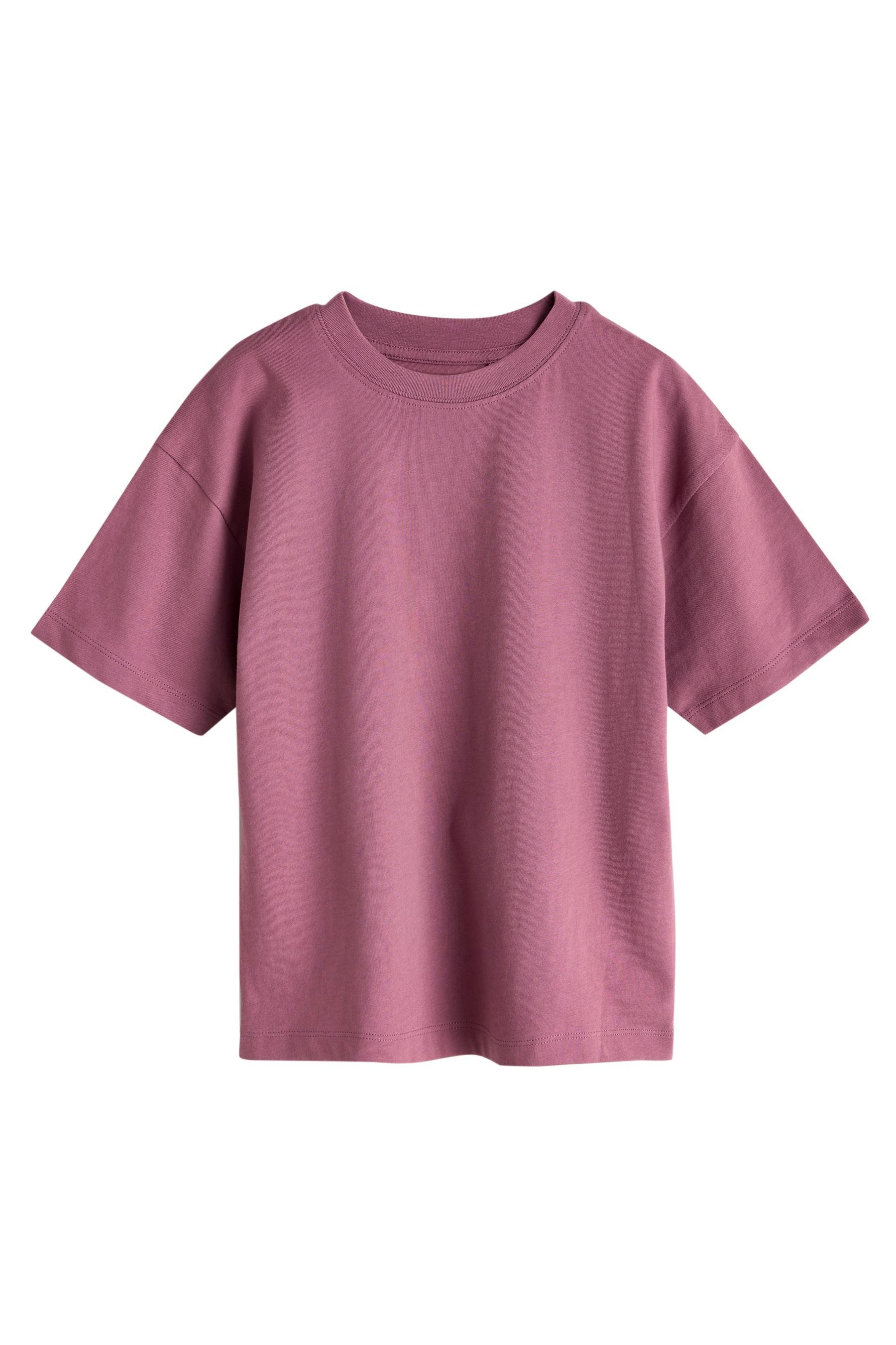 Next T-Shirt Relaxed Fit T-Shirt aus 100 % Baumwolle (1-tlg)