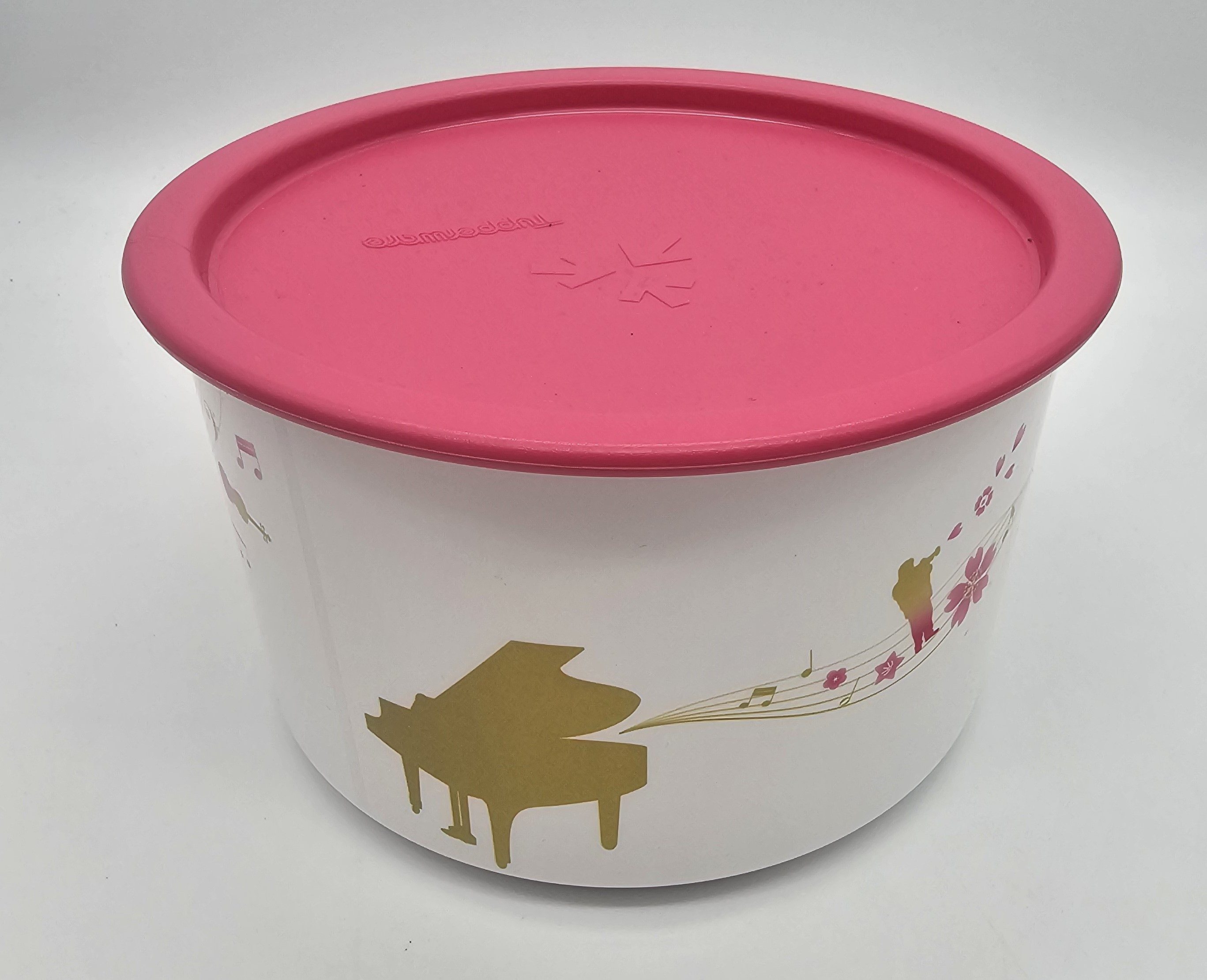 TUPPERWARE Vorratsdose Tupperware Dose mit Noten 1,4 L, Bonboniere