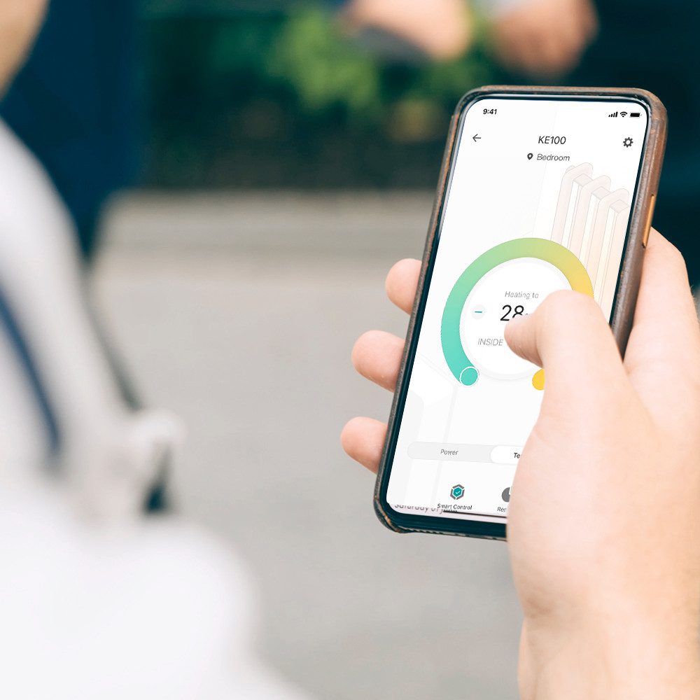 tp-link TP-Link KE100 Smart-Home-Zubehör, Sprachsteuerung, Intelligenter Zeitplan, Frostschutz