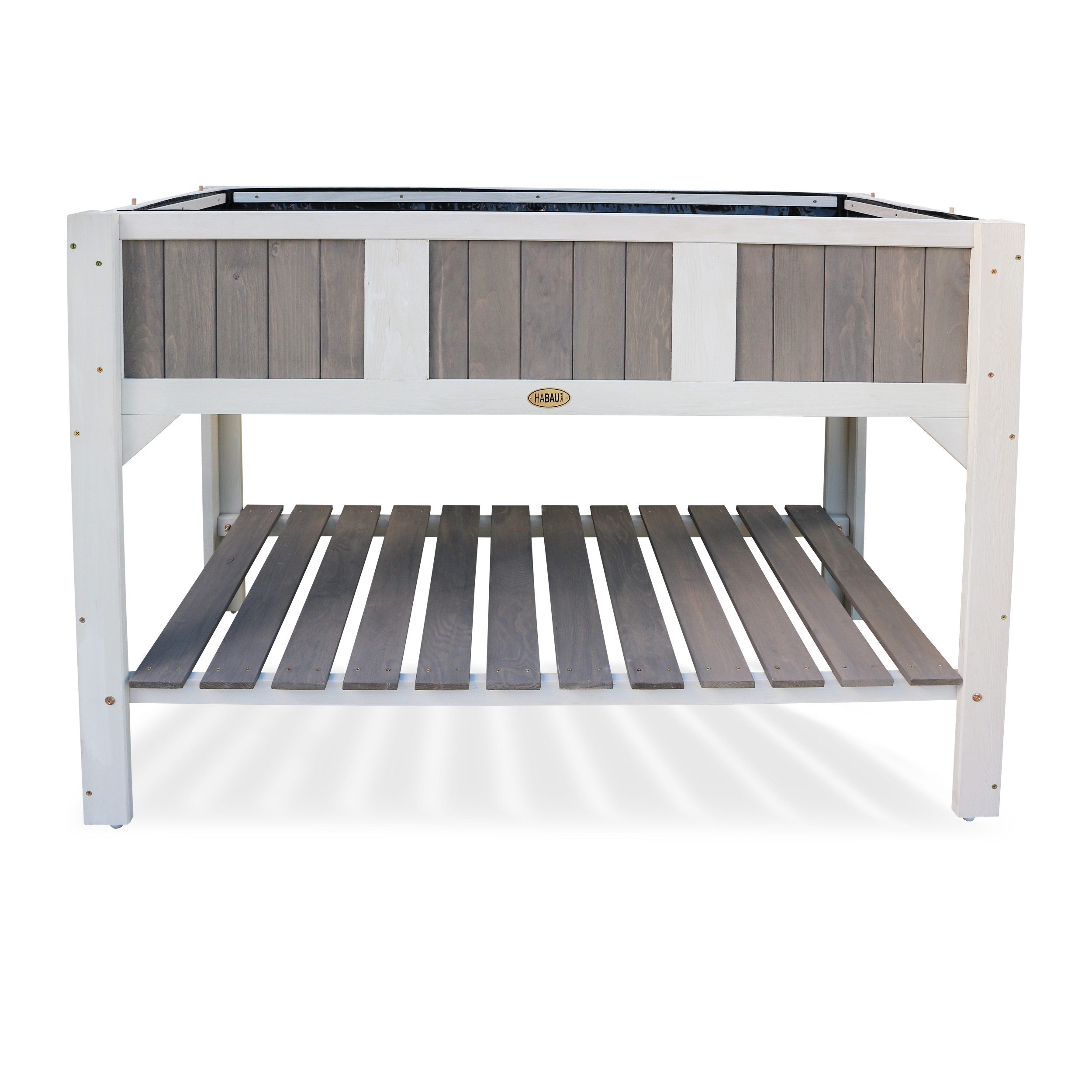 HABAU Hochbeet Klara, mit Ablage und perforierter Folie