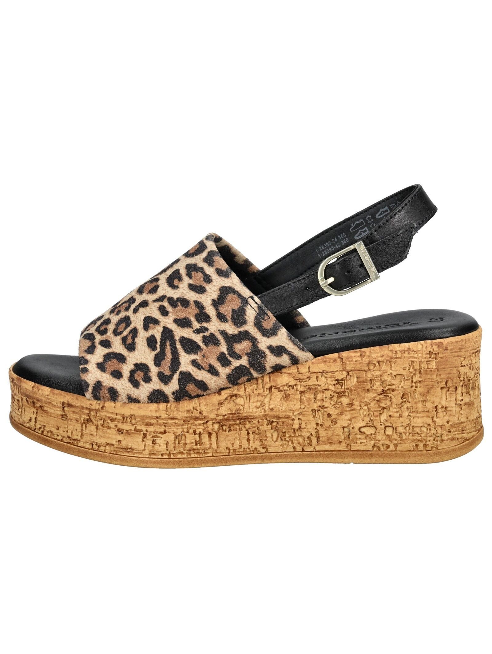 Tamaris Sandalen Leder Keilsandalette günstig online kaufen