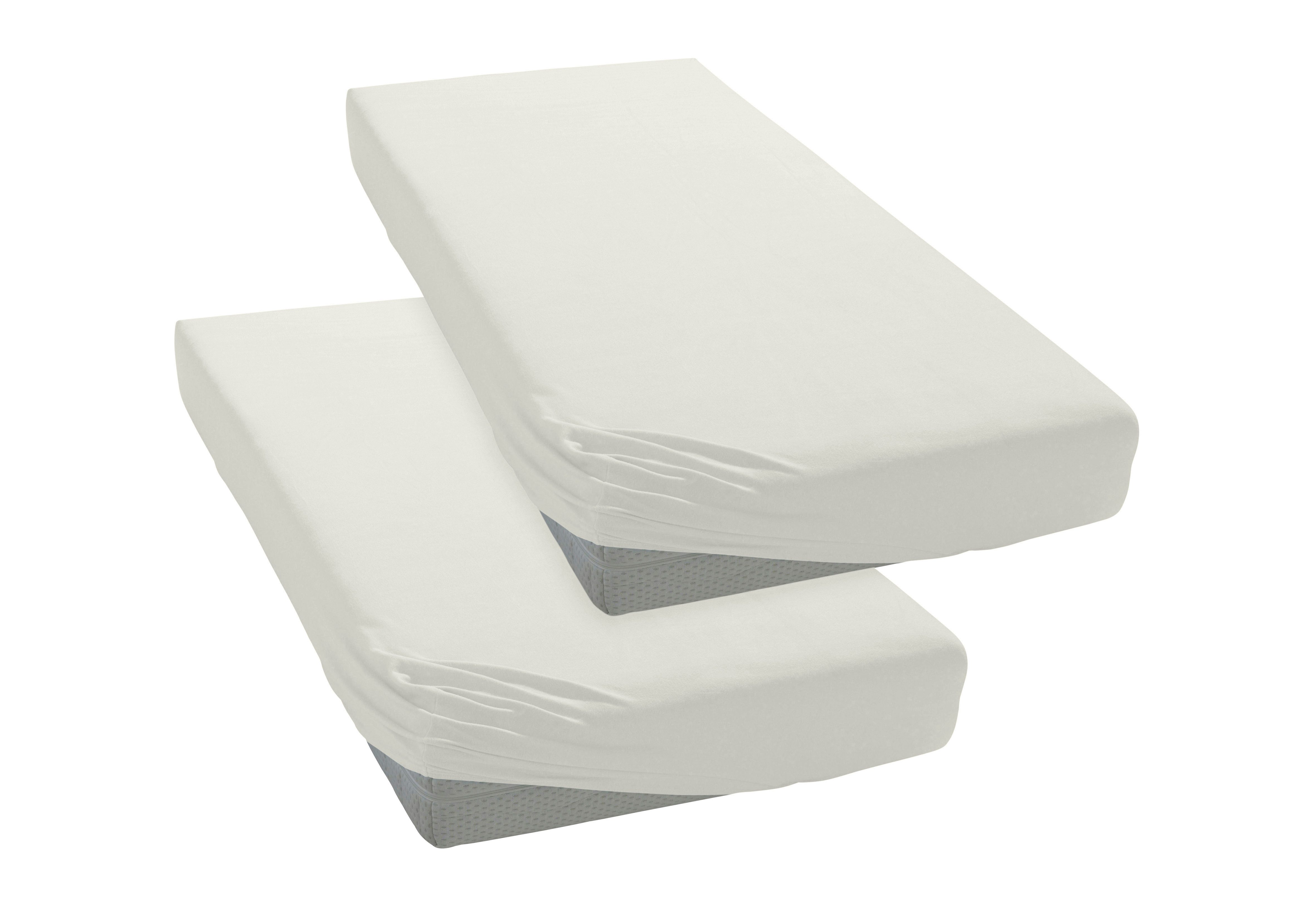OTTO home Spannbettlaken Cremona Comfort, Jersey-Elasthan, Gummizug: rundum günstig online kaufen