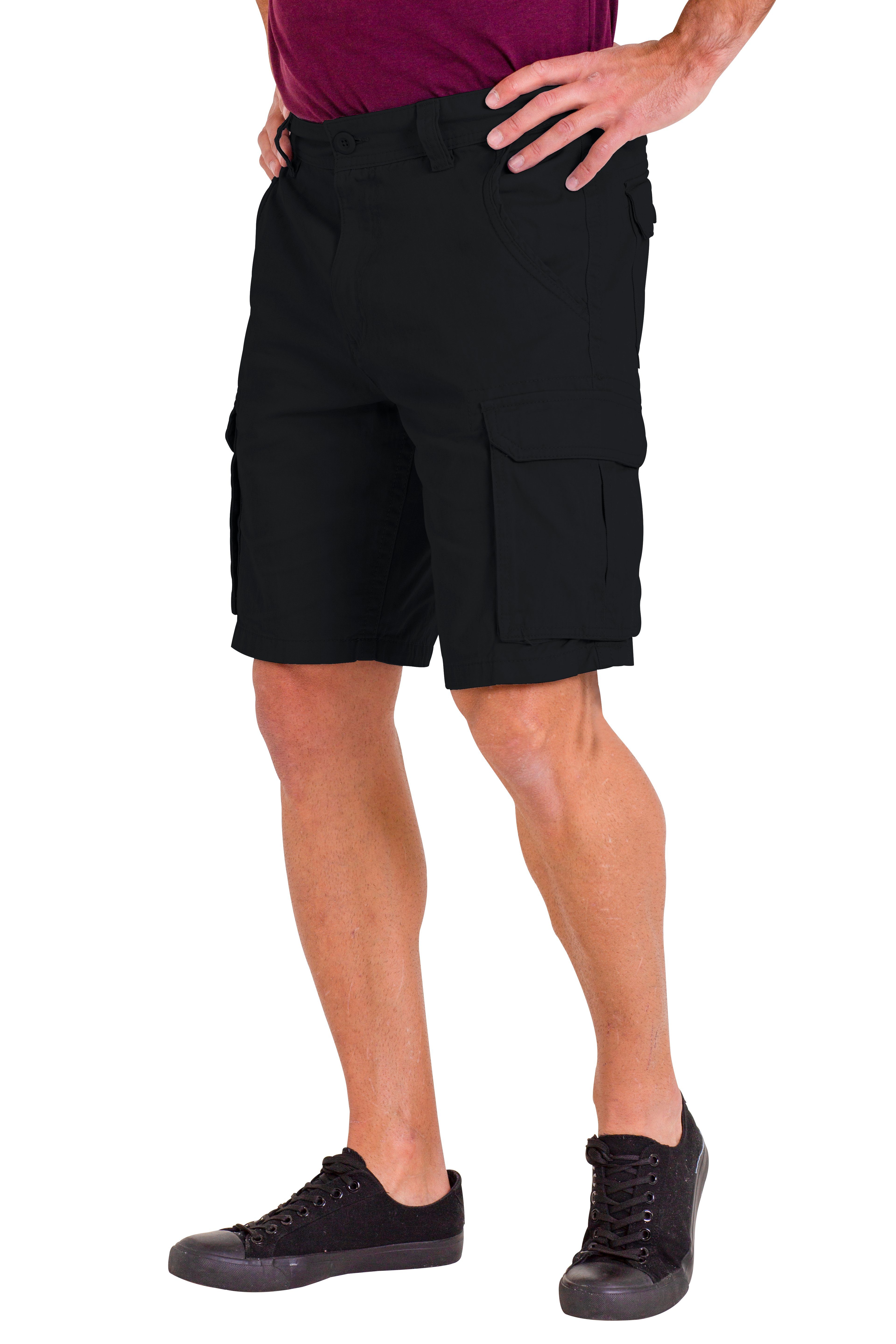 BlauerHafen Cargoshorts Herren Premium Cargo Shorts 100% Baumwolle 6 Tasche günstig online kaufen