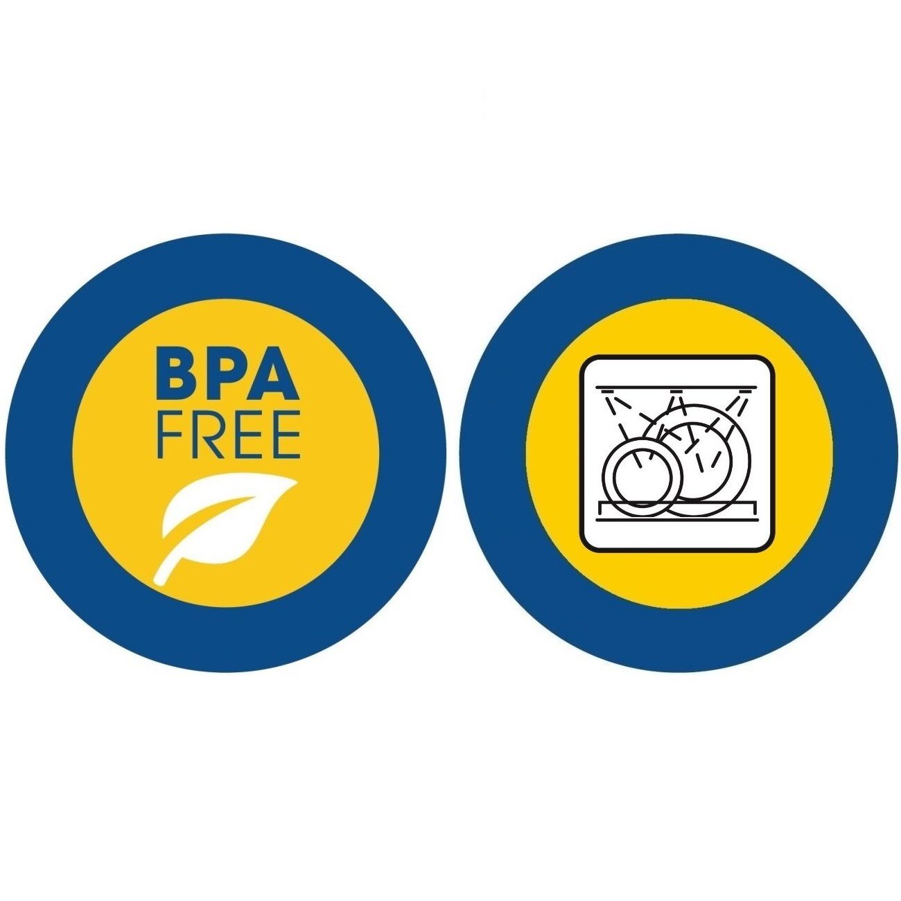 Mehrwegteller, Engelland BPA-frei, lebensmittelgeeignet, St), Plastikteller Weiß robust, flach, wiederverwendbar (6