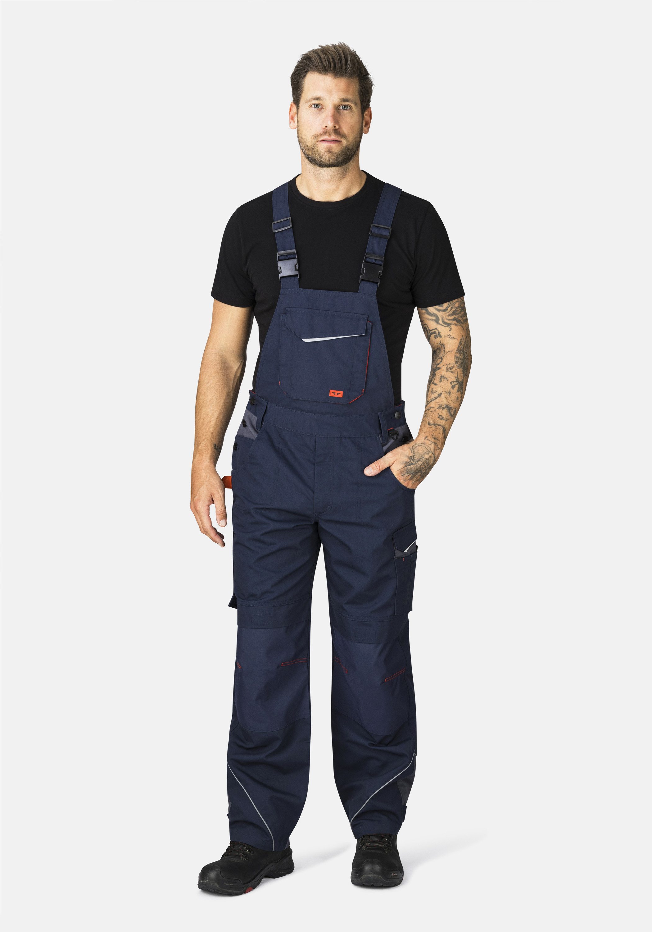 HERO by John Medoox Arbeitslatzhose EDMONTON Pro Workwear Arbeits-Cargo-Lat günstig online kaufen
