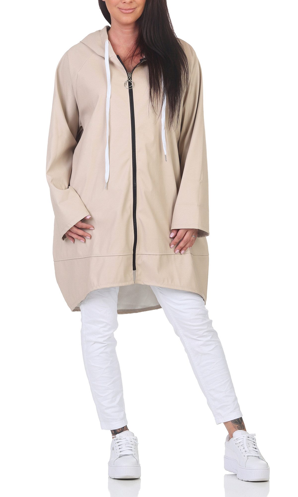 simarada Regenjacke Damen Jacke 37115 38 - 42 Beige