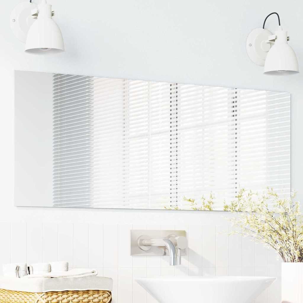 vidaXL Spiegel Wandspiegel Rechtwinklig 40 x 100 cm Gehärtetes Glas (1-St)