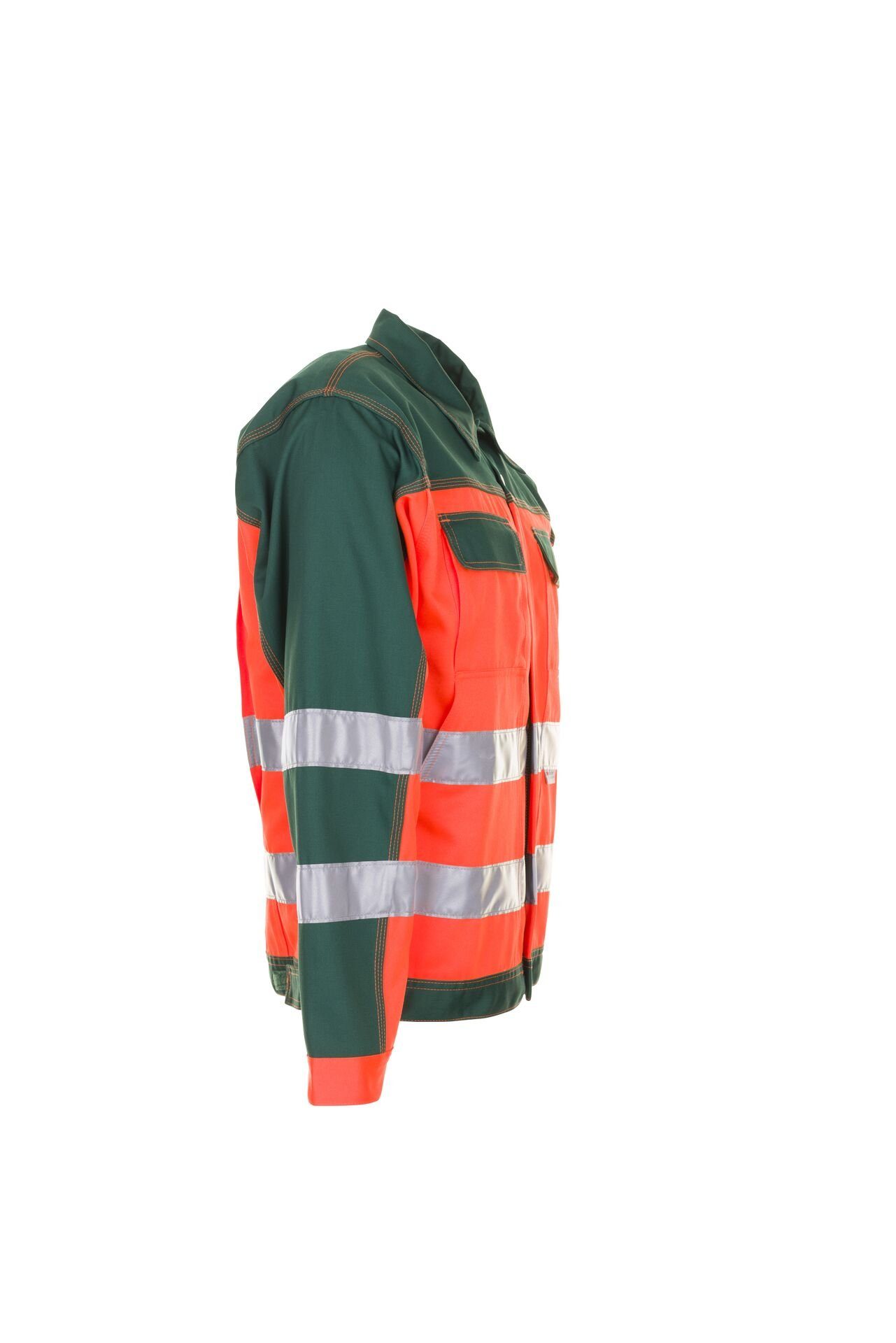Warnschutz orange/grün Größe Bundjacke Arbeitshose 48 Planam (1-tlg)