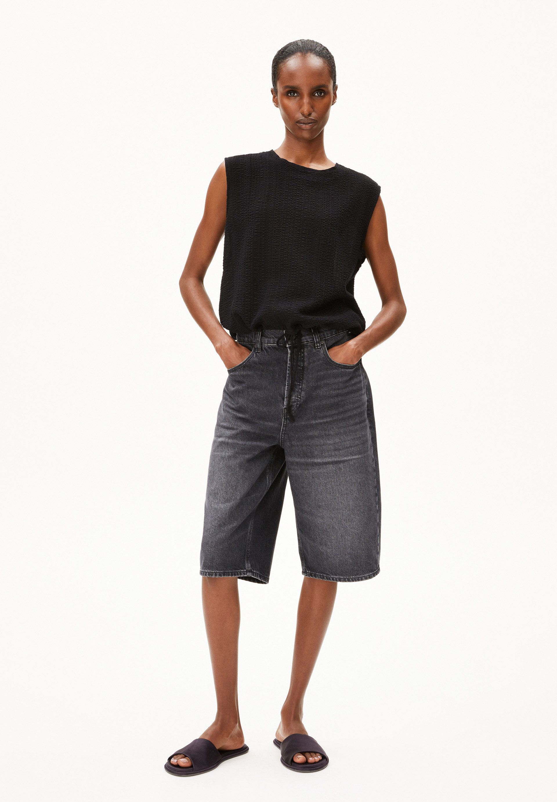 Armedangels Hemdbluse NERAA CRINKLE Top aus Bio-Baumwoll Mix (1-tlg) Relaxe günstig online kaufen