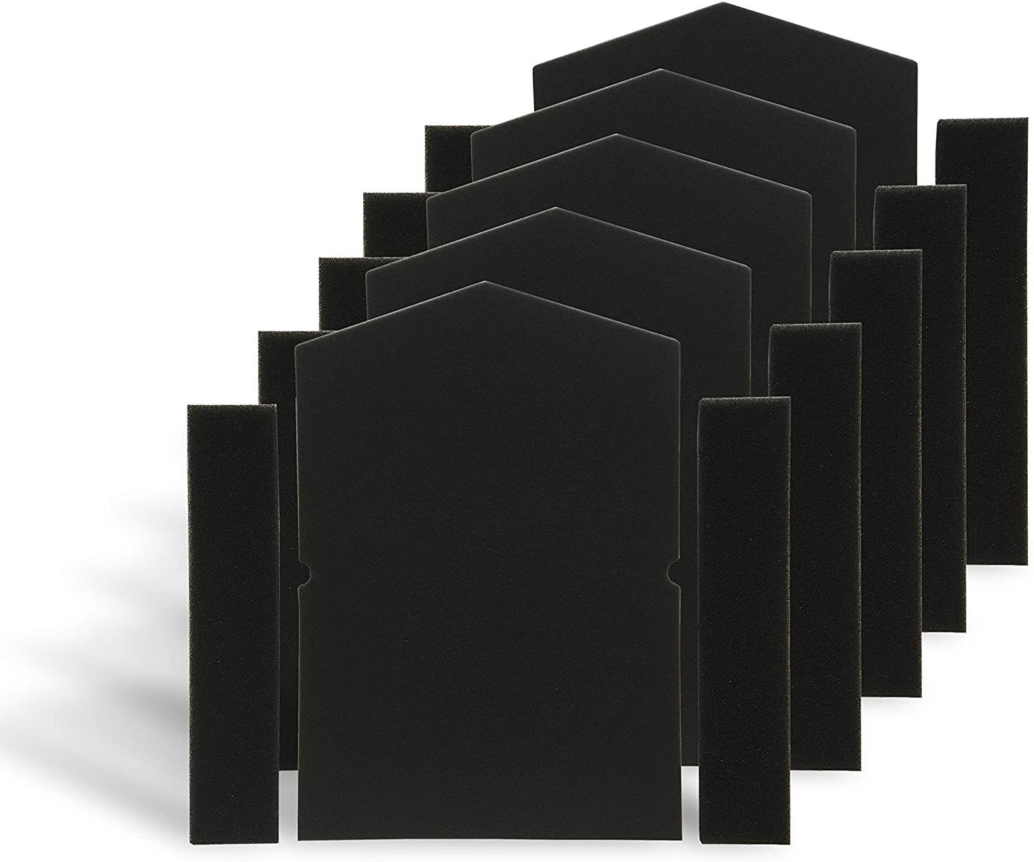 Comedes Ersatzfilter Schwammfilter-Set passend für verschiedene Miele Wäschetrockner, Zubehör für Einsetzbar statt Miele Filter 6057930 und 9688381, Einsetzbar statt Miele Filter 6057930 und 968838