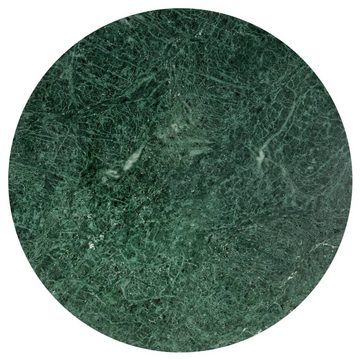 vidaXL Couchtisch Couchtisch Grün 60×60×35 cm Echtstein in Marmoroptik (1-St)
