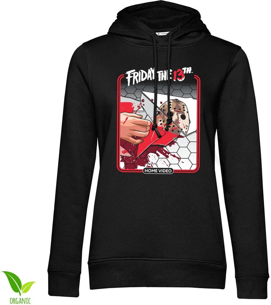 Friday the 13th Hoodie Friday The 13th Home Video Girly Hoodie