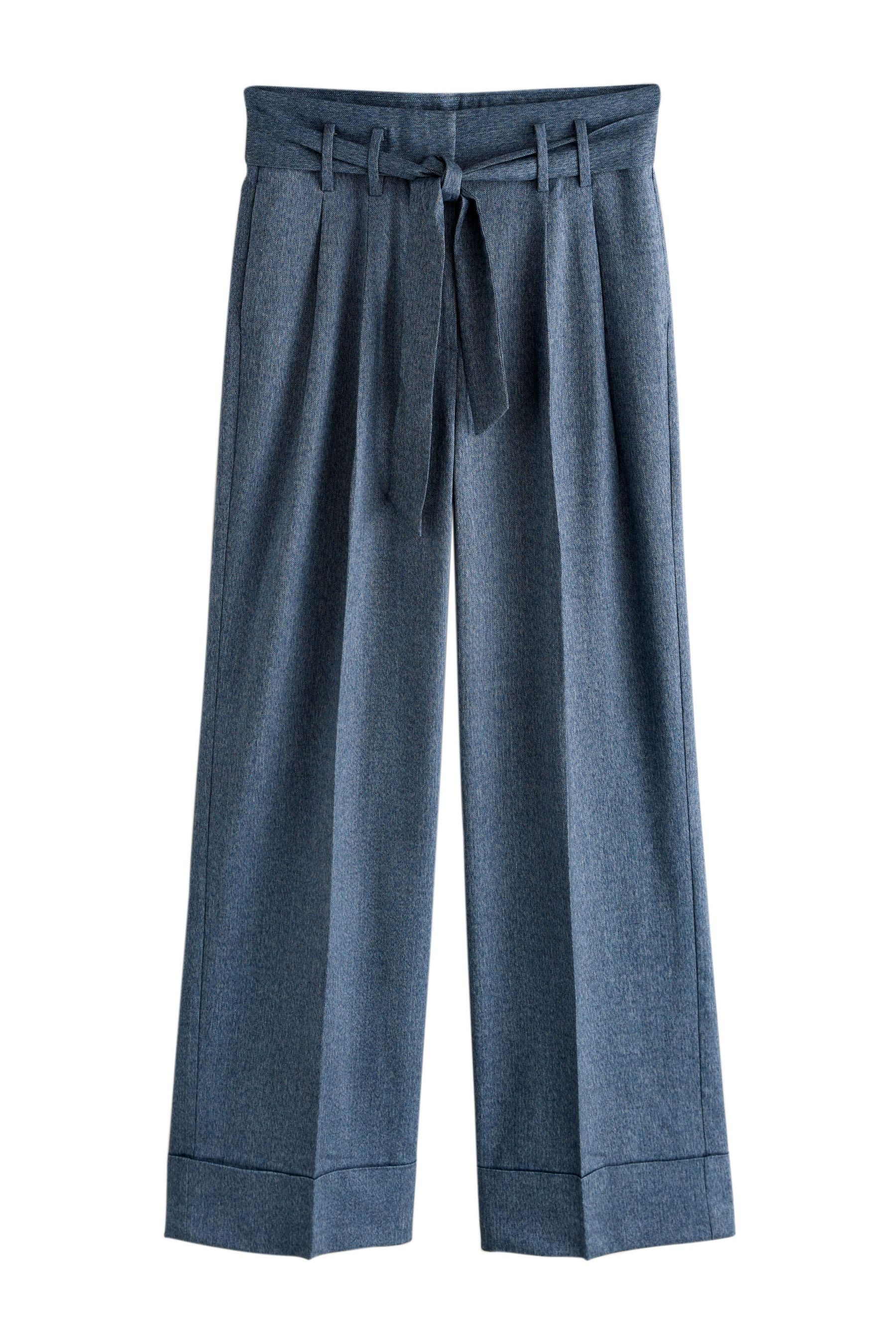 Next Stoffhose Super weite Hose mit Gürtel, Kurzgröße (1-tlg) günstig online kaufen