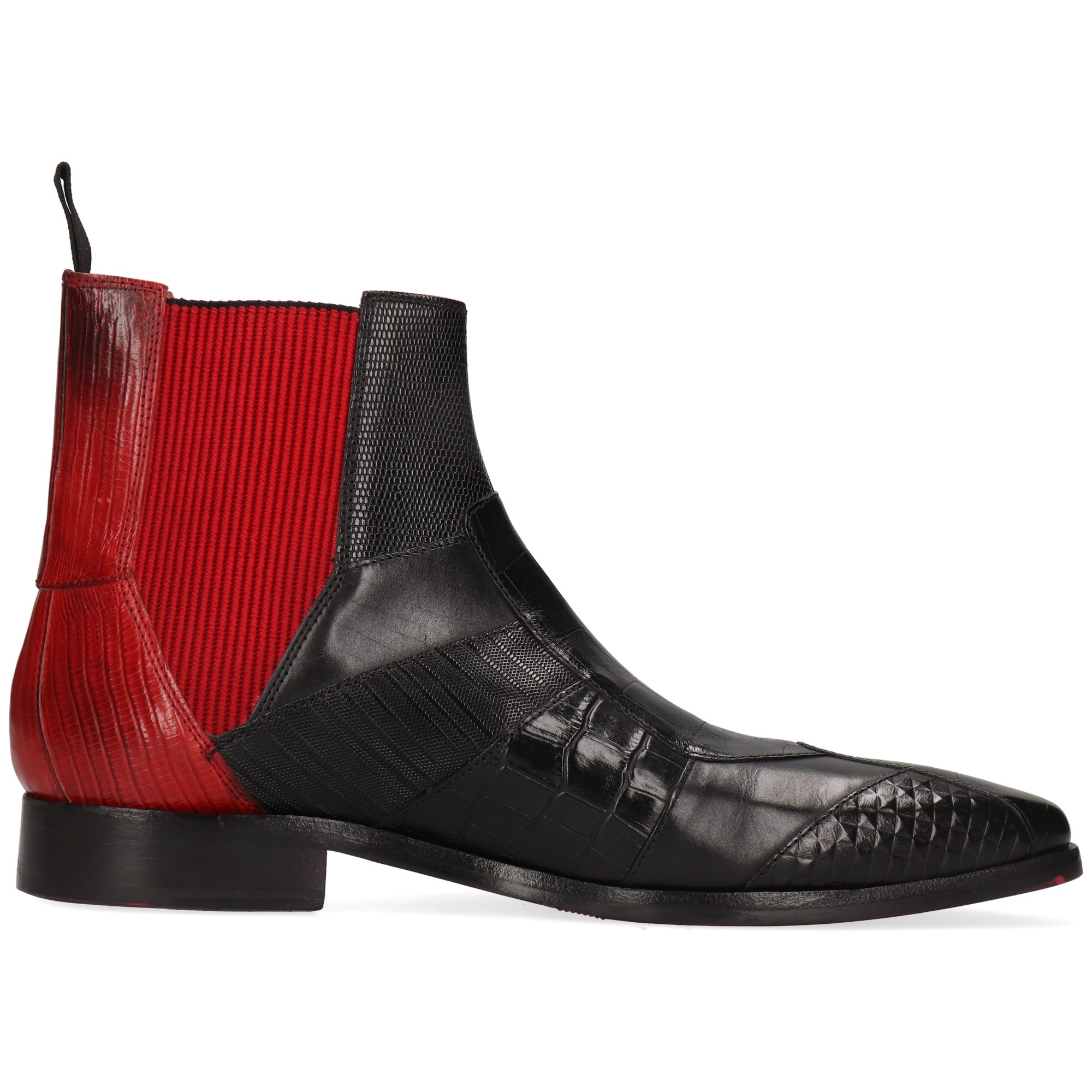 Melvin & Hamilton Elvis 98 Leder-Chelsea Boots für Herren Stiefelette Block günstig online kaufen