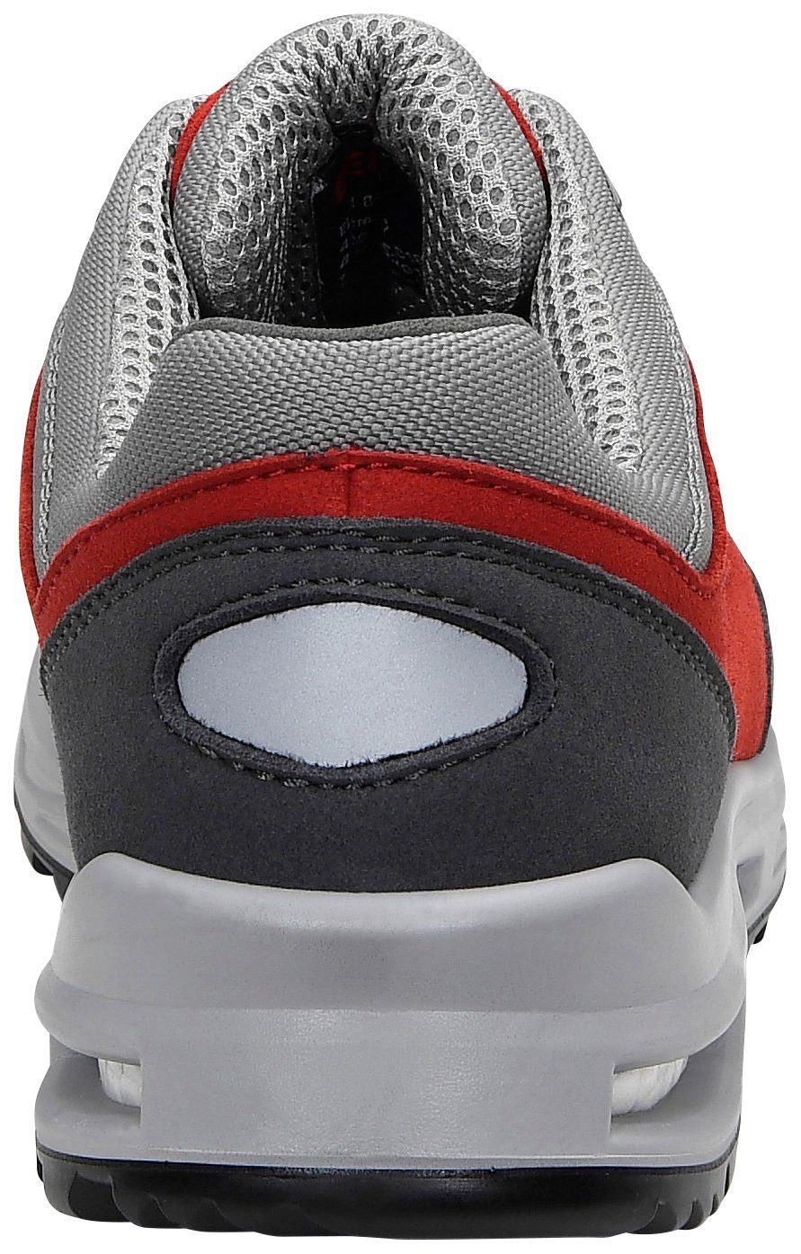 Elten TRAVIS grey-red Low Sicherheitsschuh ESD S2 S2