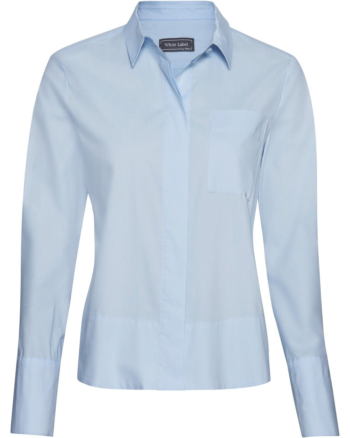 White Label Hemdbluse Hemdbluse mit Kellerfalte günstig online kaufen