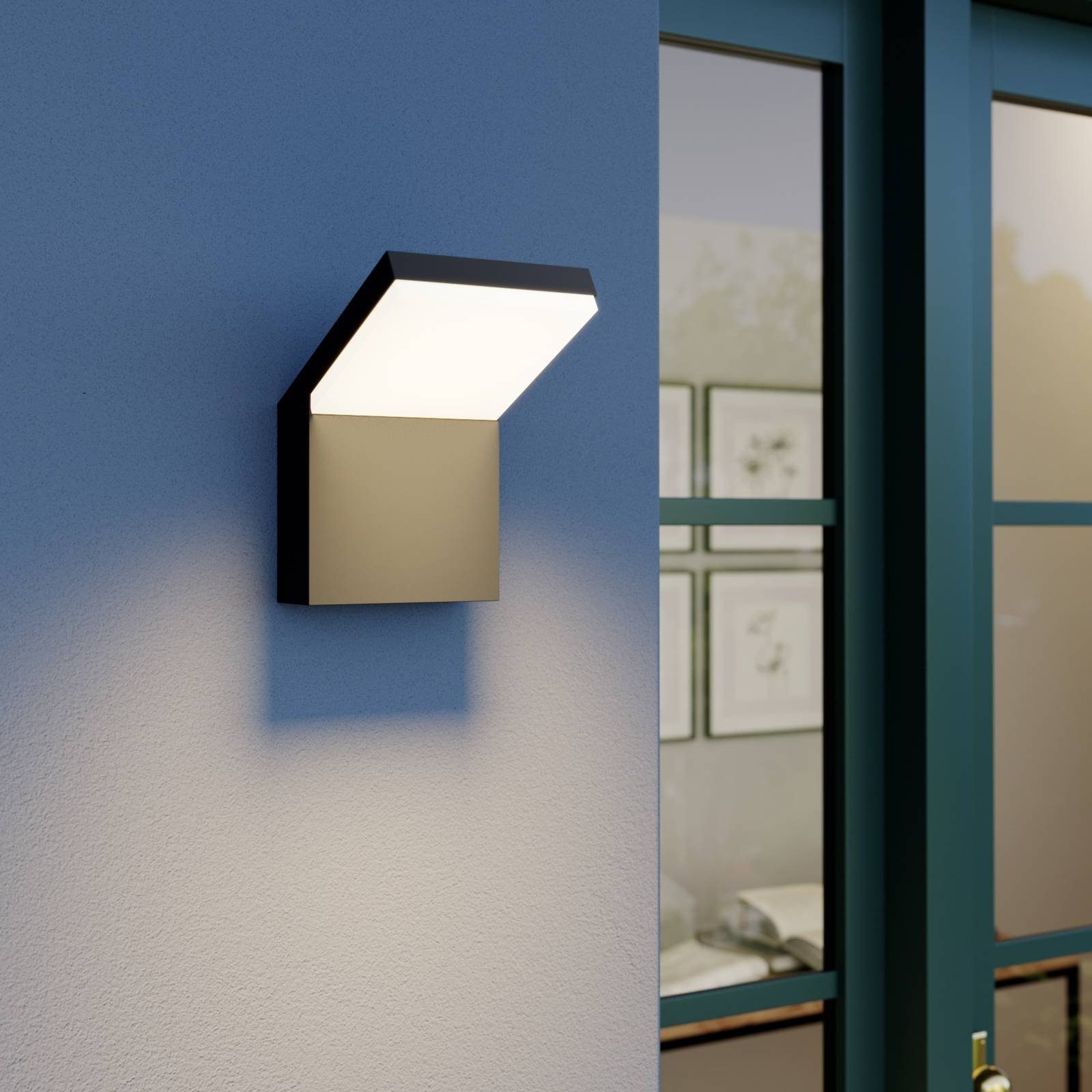 Arcchio Außen-Wandleuchte Yolena, 1 x 14,8 W LED, warmweiß