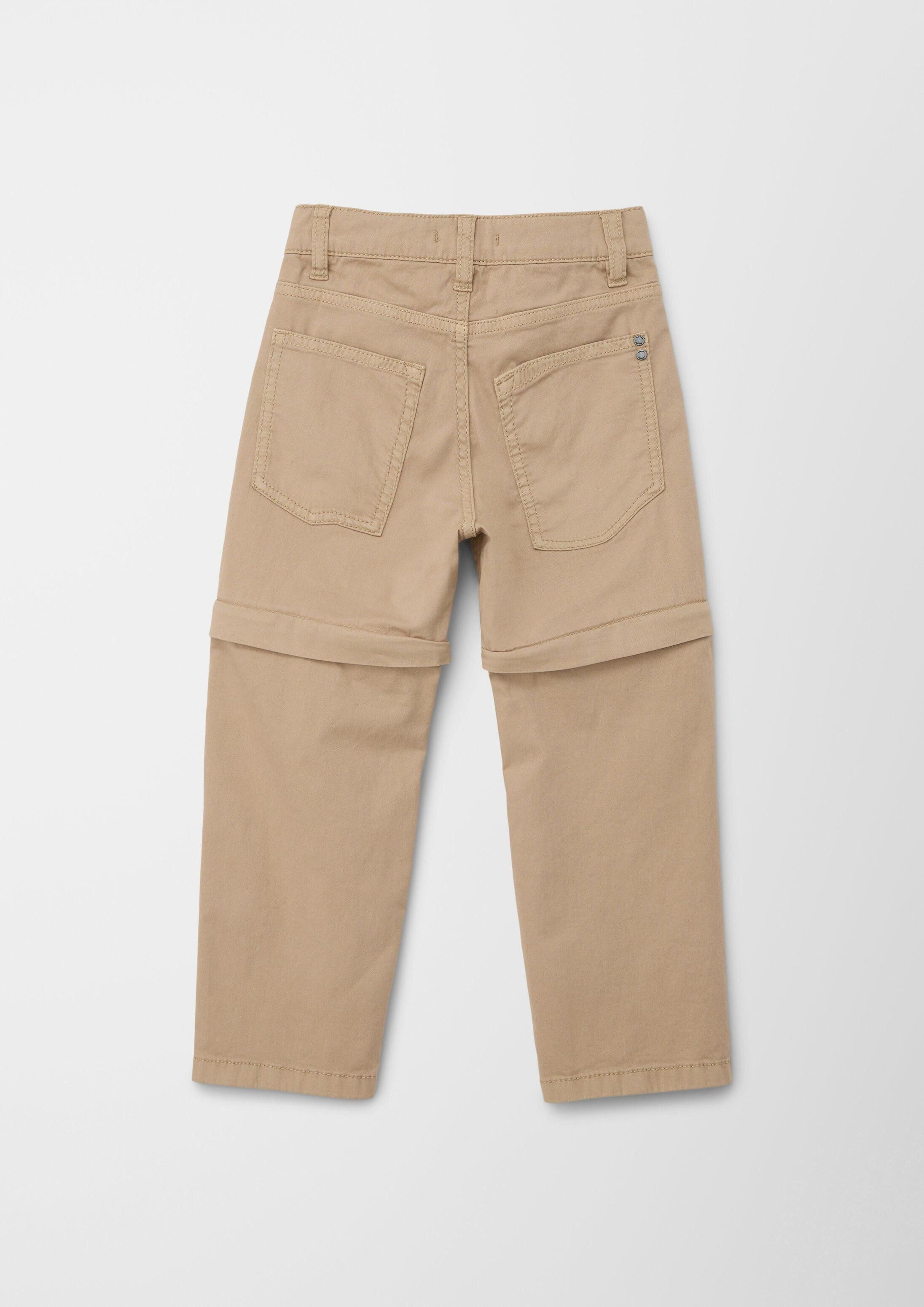 s.Oliver Chinos Hose Relaxed: Hose mit Zip-off-Funktion