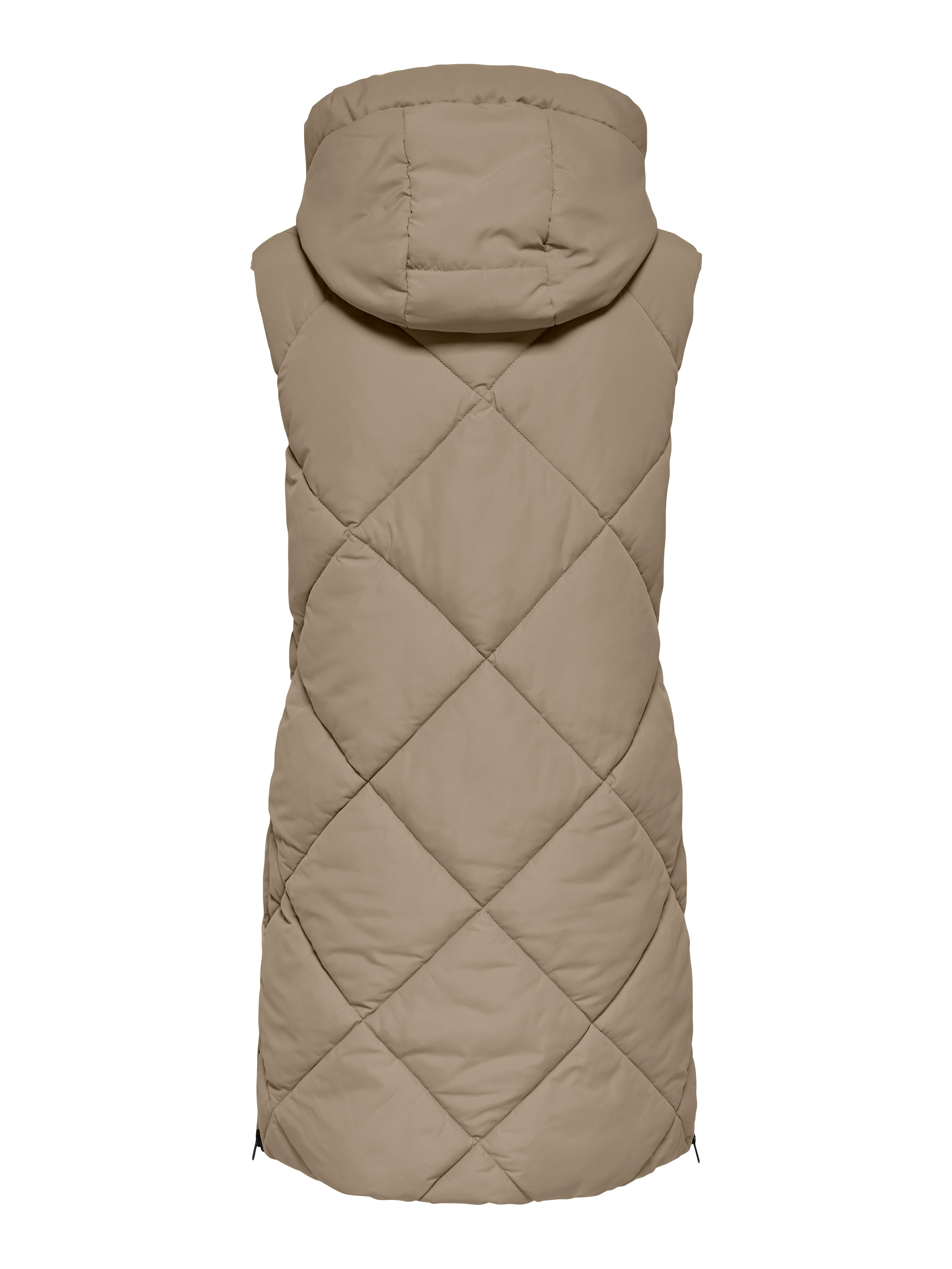 ONLY Steppweste ONLMAGGI HOOD WAISTCOAT CC OTW Kunstfaser