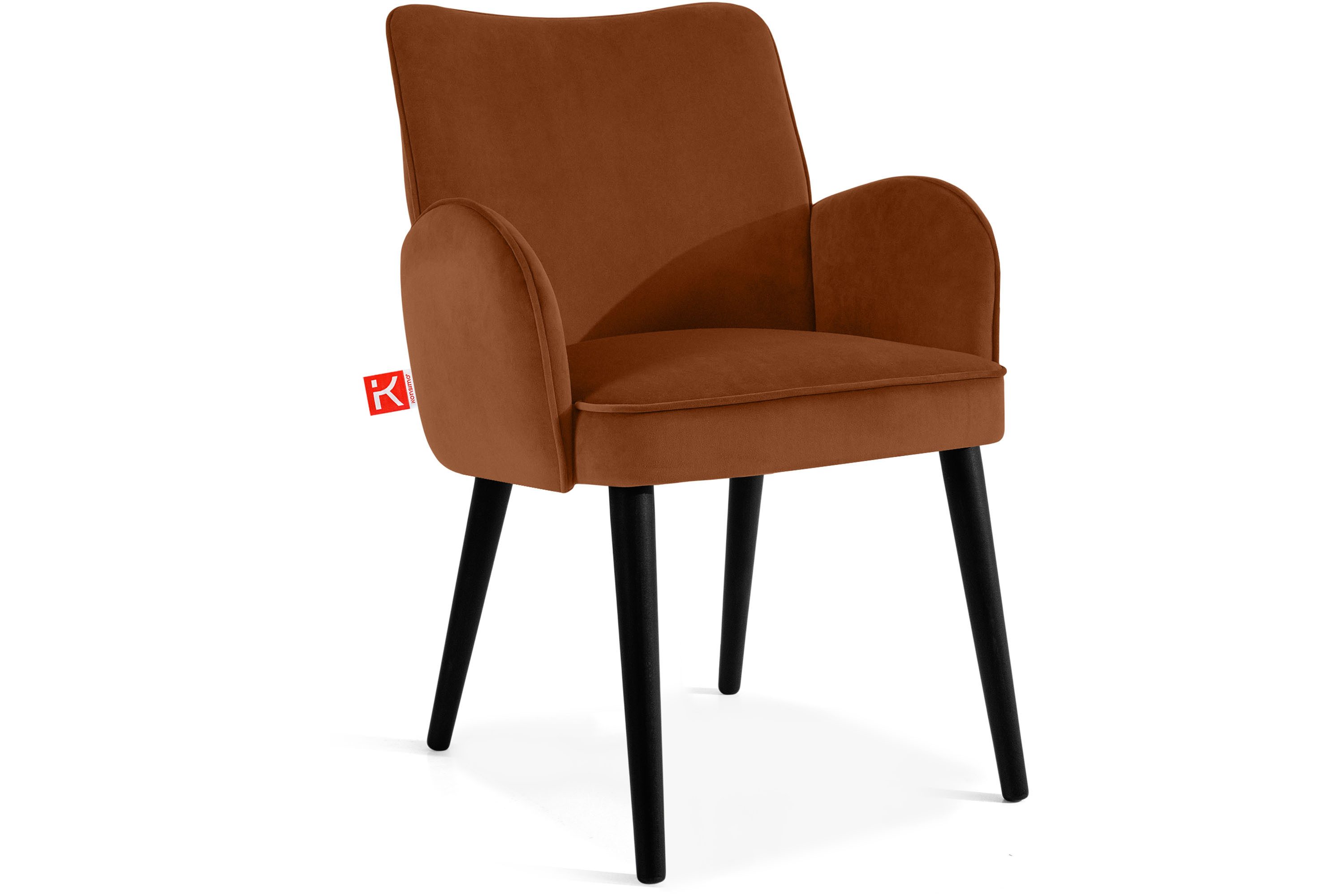 Polsterstuhl Esszimmerstuhl MERI Loungesessel, Premiumqualität aus EU