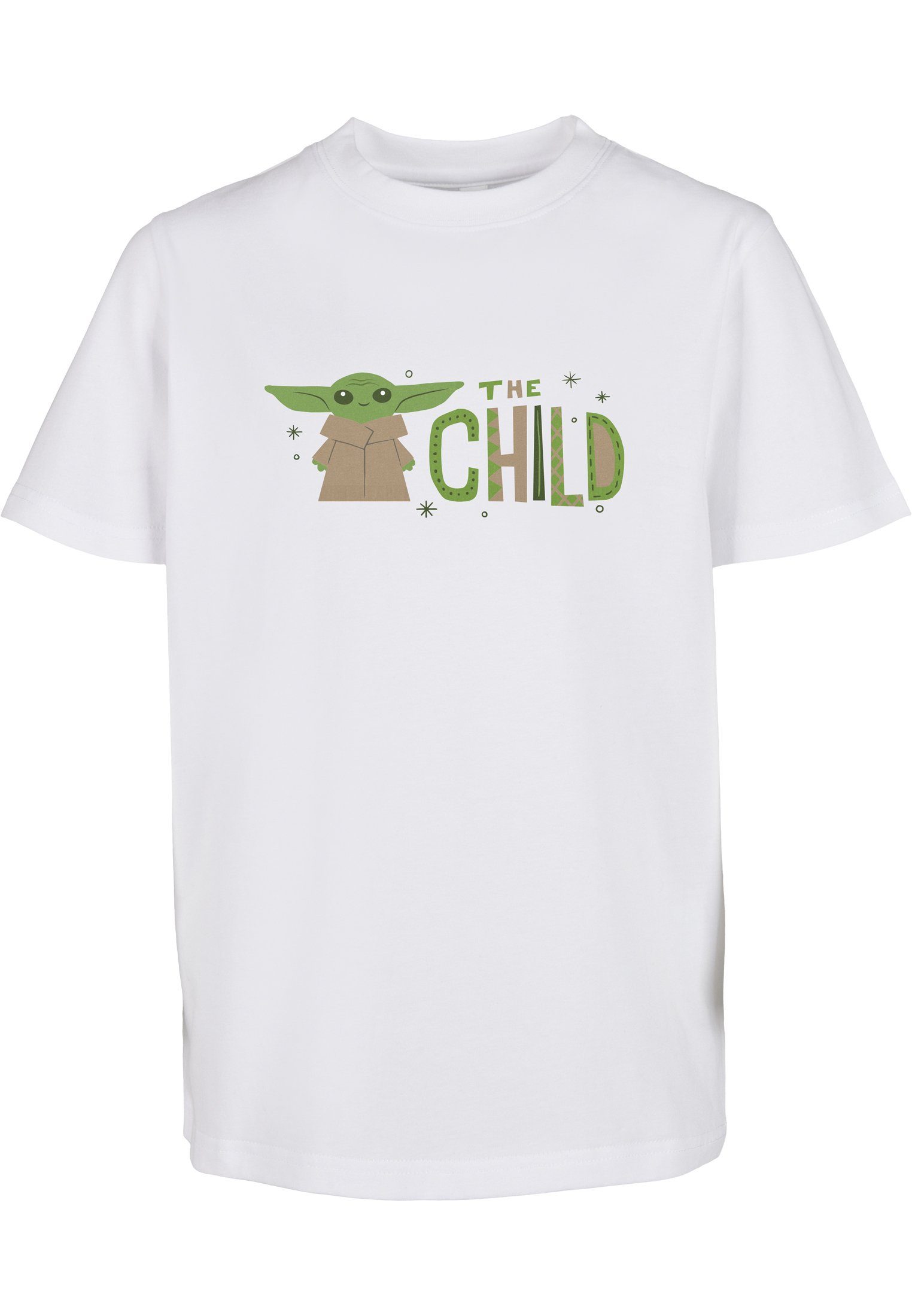 Child Mandalorian (1-tlg) Tee The Kinder Kids white Kurzarmshirt MisterTee
