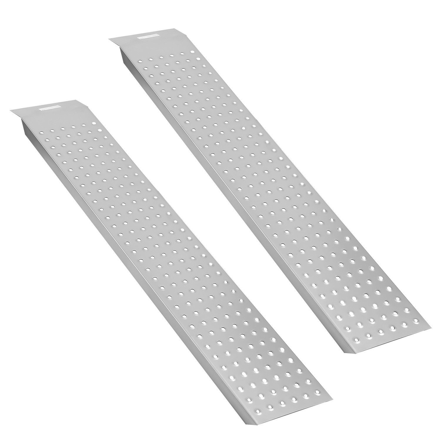 Clanmacy Auffahrrampe 2X Auffahrrampe Verladerampe 135cm Verzinkt Auto Laderampe bis 400kg (2-St)