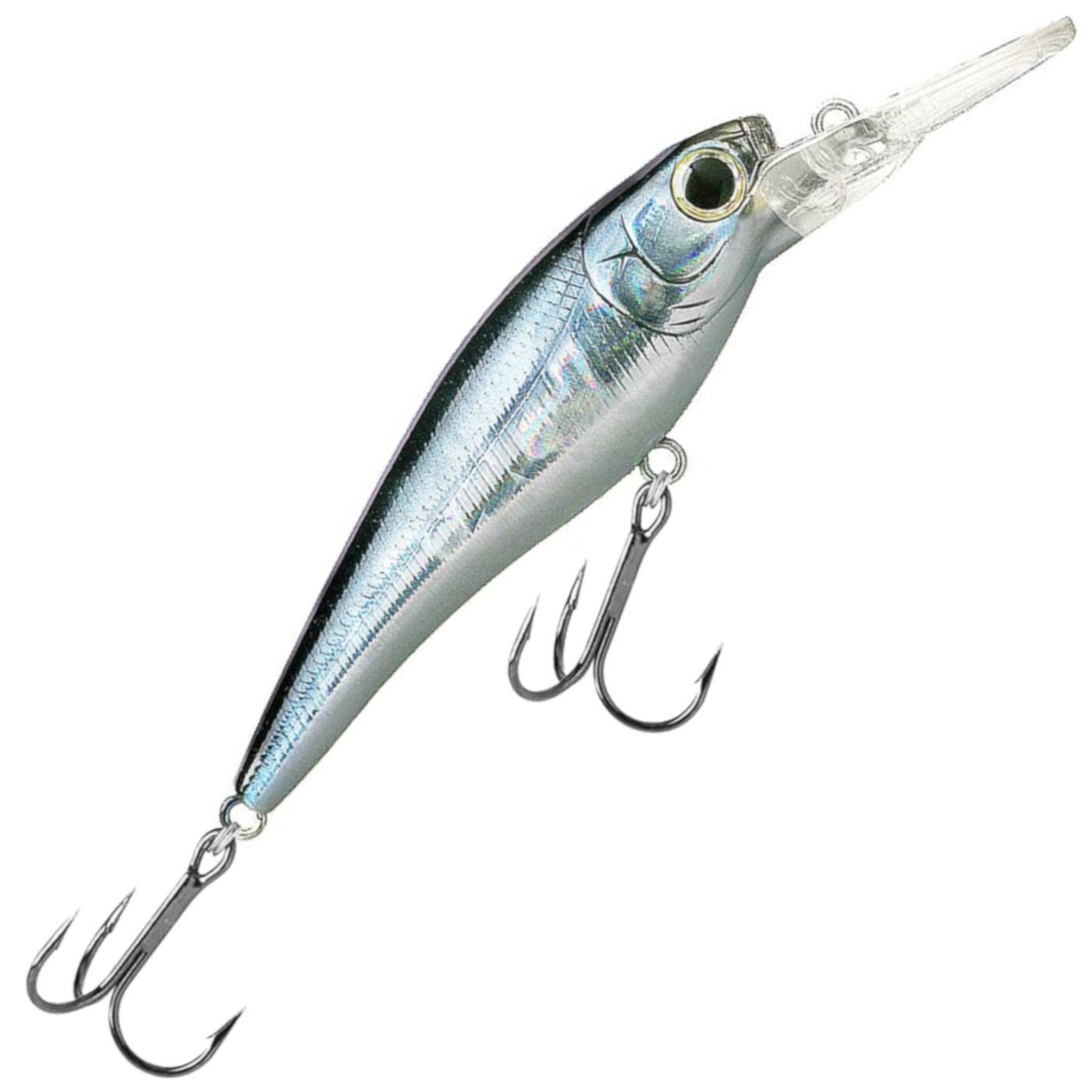 Lucky Craft Kunstköder Bevy Shad 75SP Aurora Black