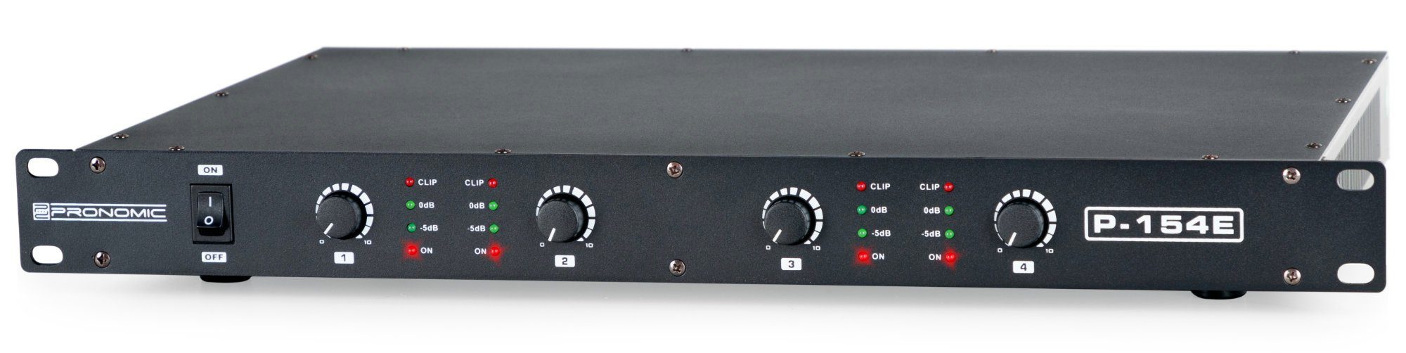 P-154E MKII Endstufe 1HE Audioverstärker