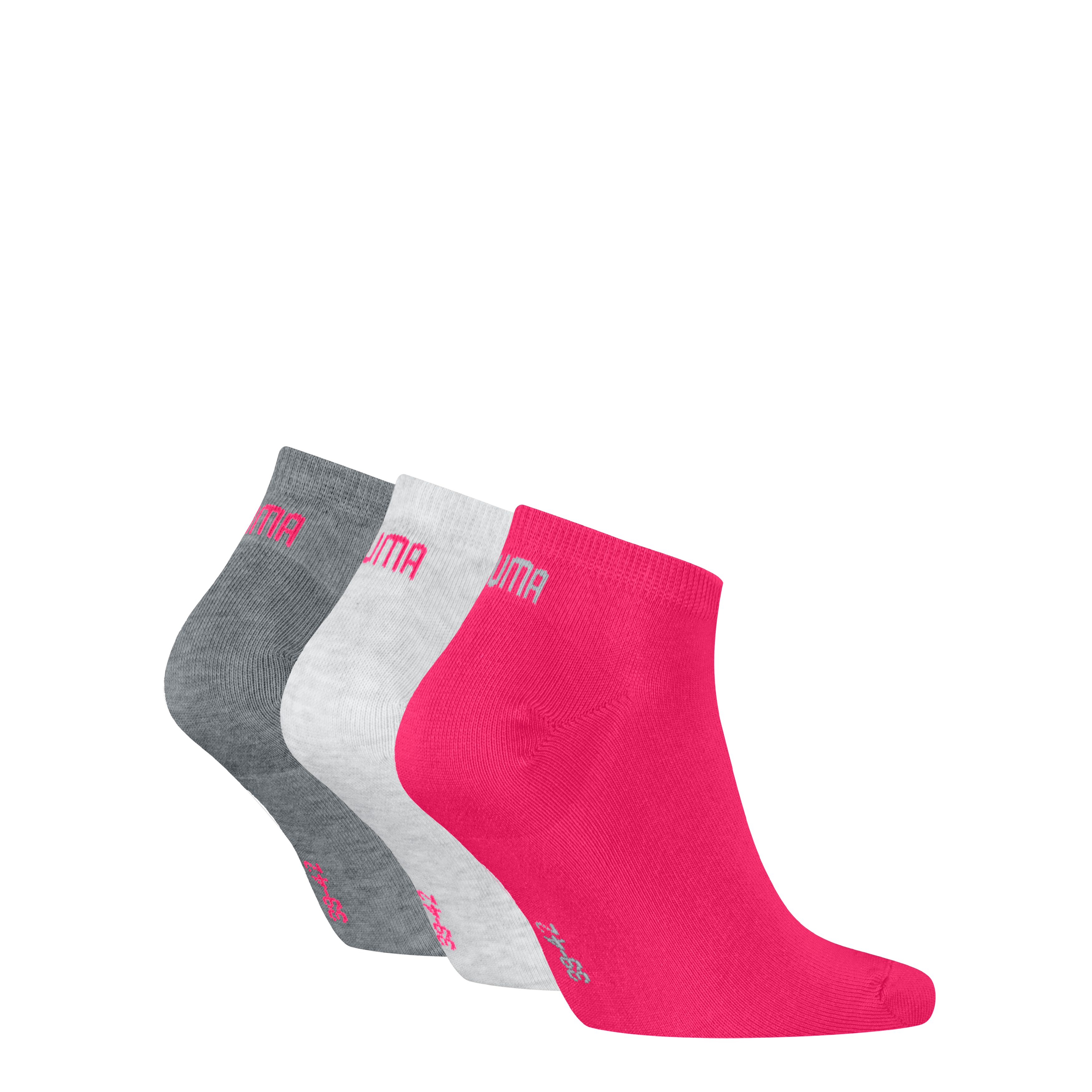 PUMA Sneakersocken PUMA UNISEX SNEAKER PLAIN (3 Paar) mit kleinem Logo