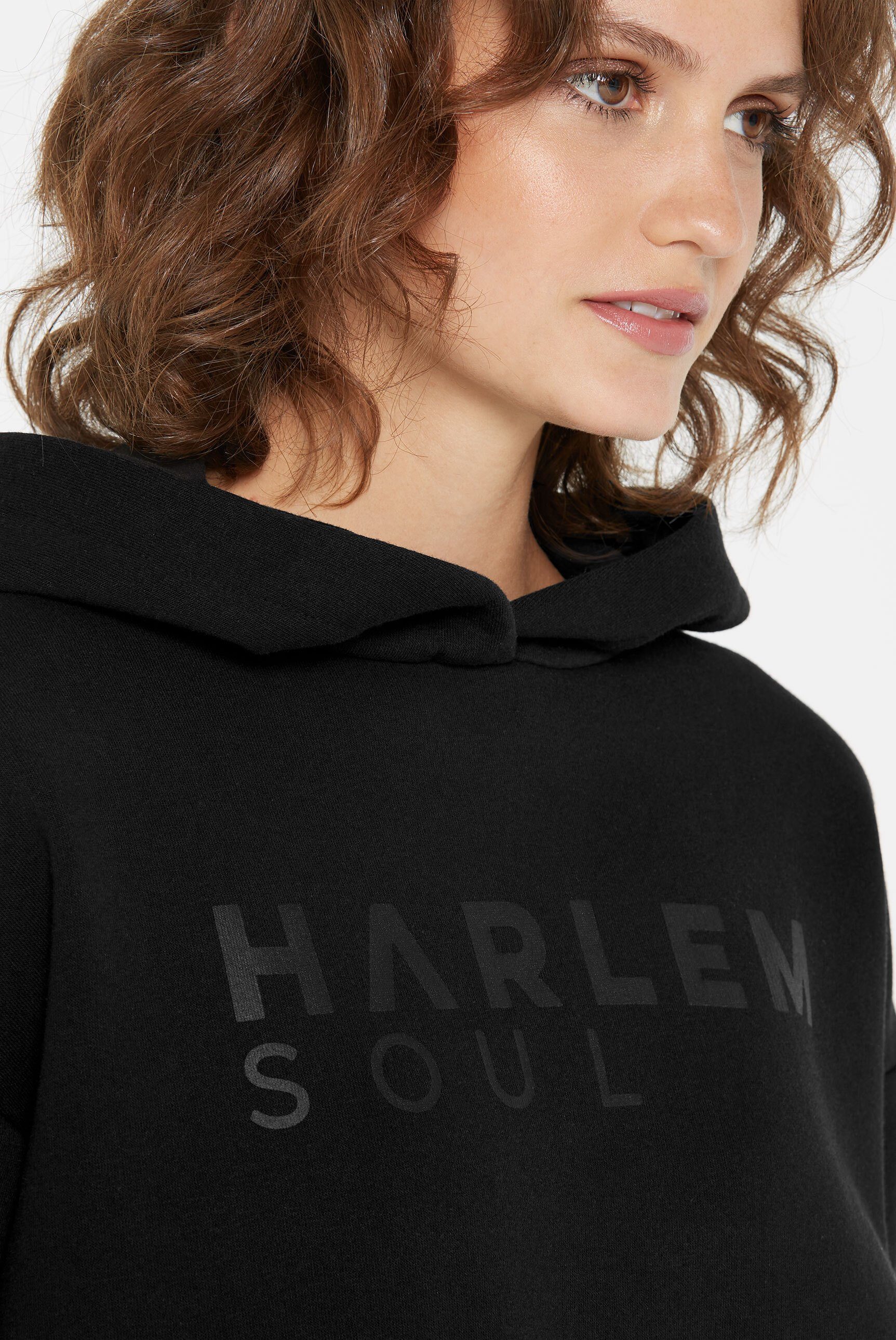 Soul Harlem Baumwolle Kapuzensweatshirt mit