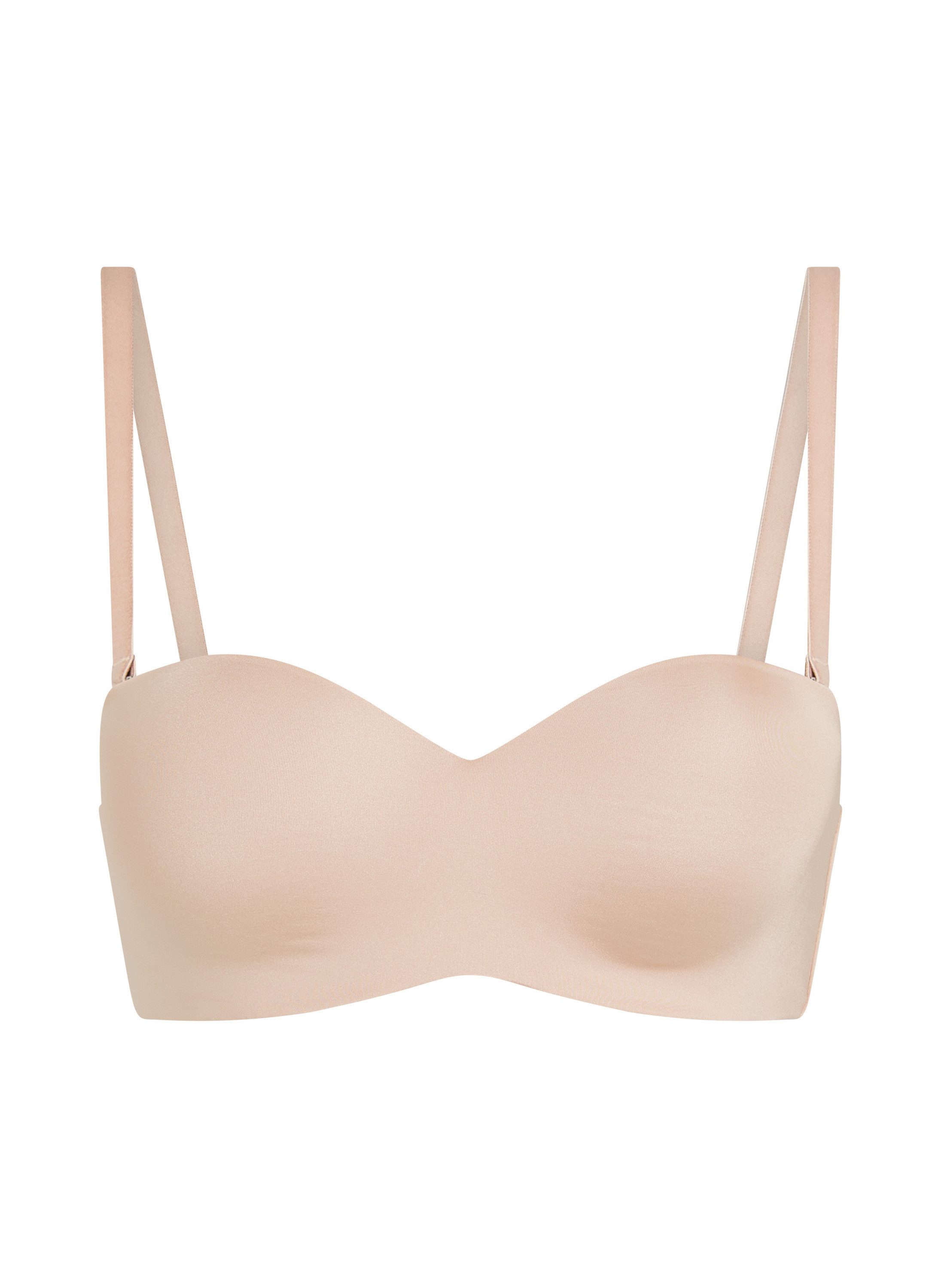 Push-up-BH Smooth Padded Underwired Strapless Push-Up Bra