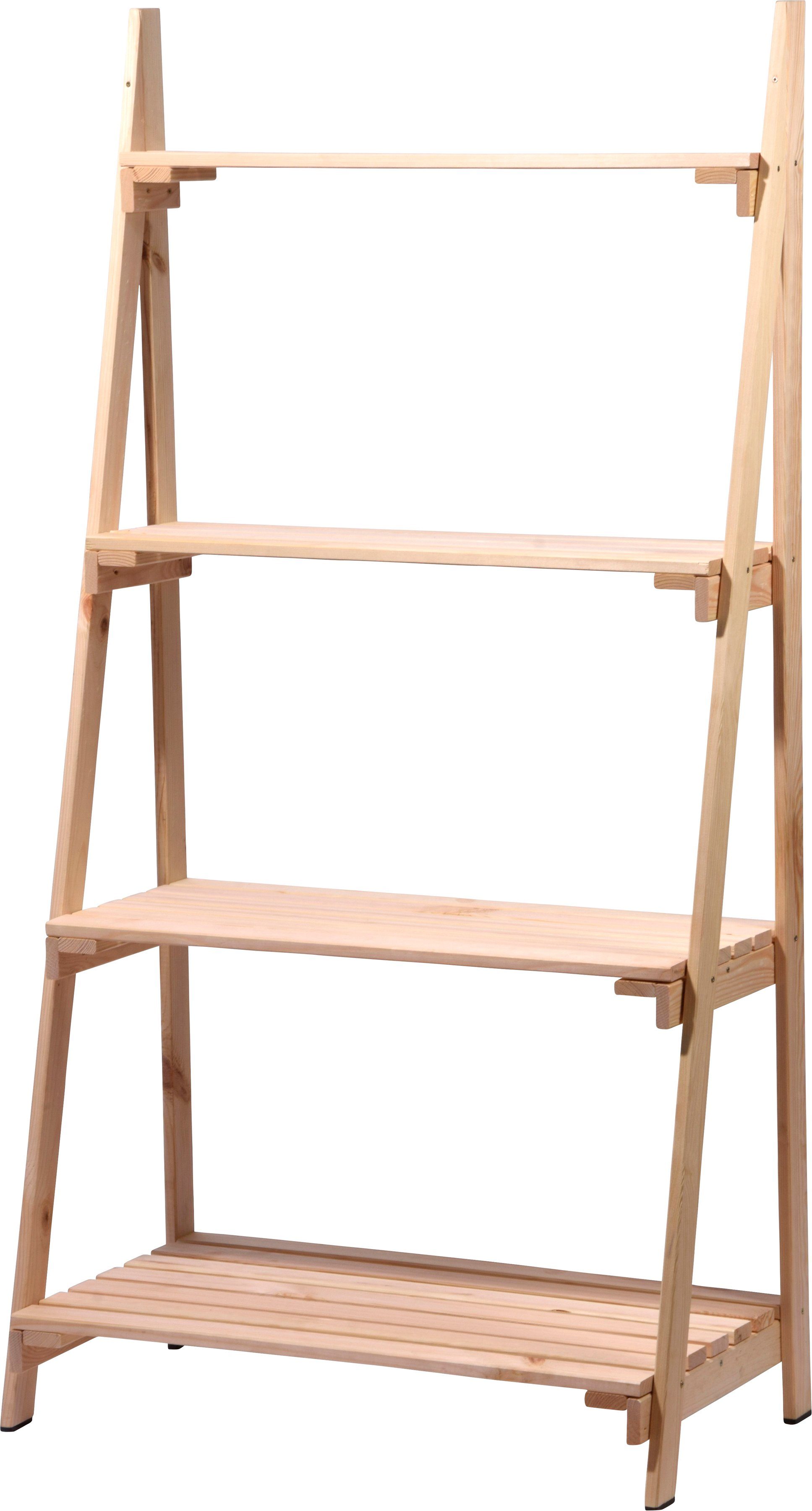 dobar Blumenständer Blummentreppe, BxTxH: 75x39x146 cm günstig online kaufen