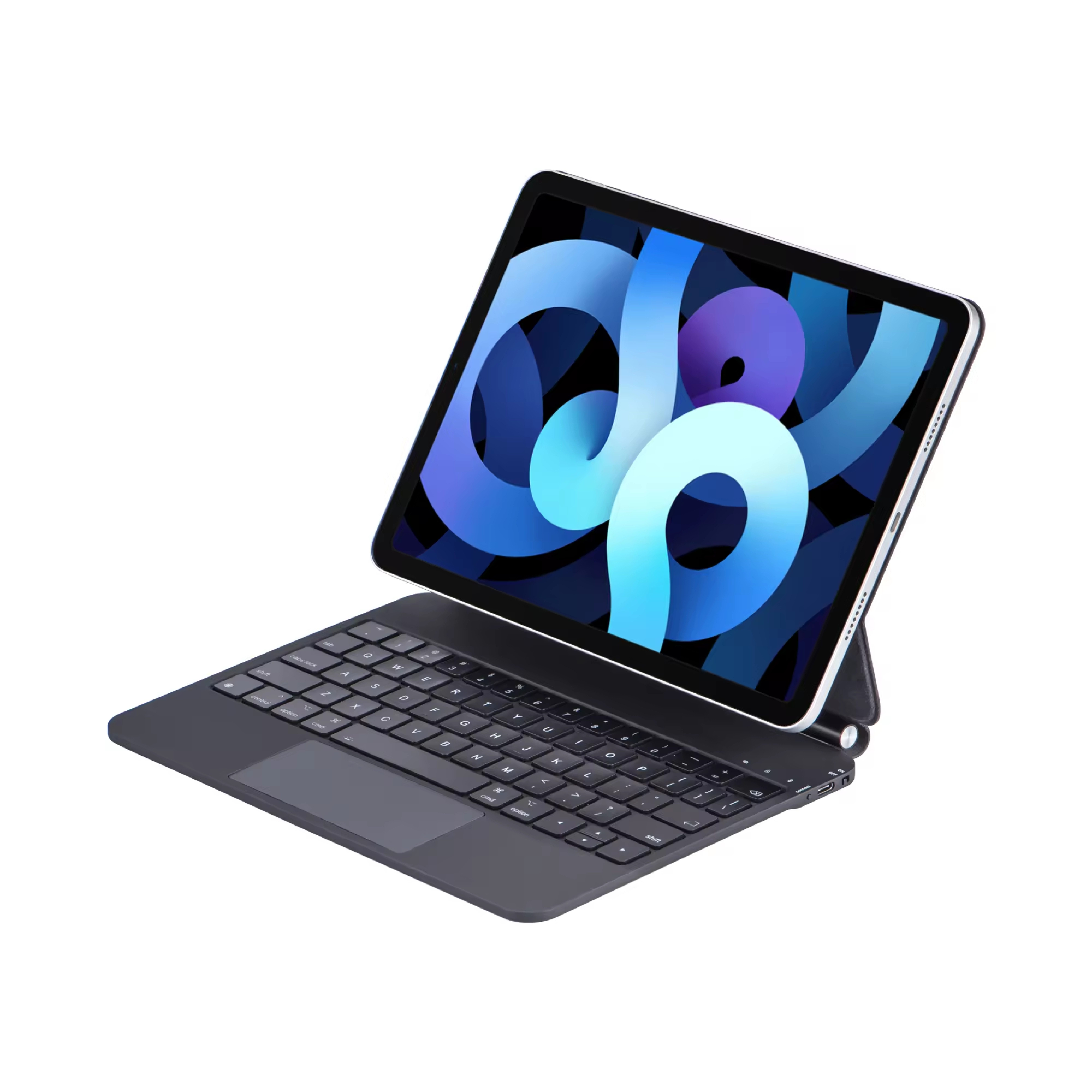 Magic-Keyboard für iPad Hülle mit Tastatur Multifunktionales Touchpad iPad-Tastatur