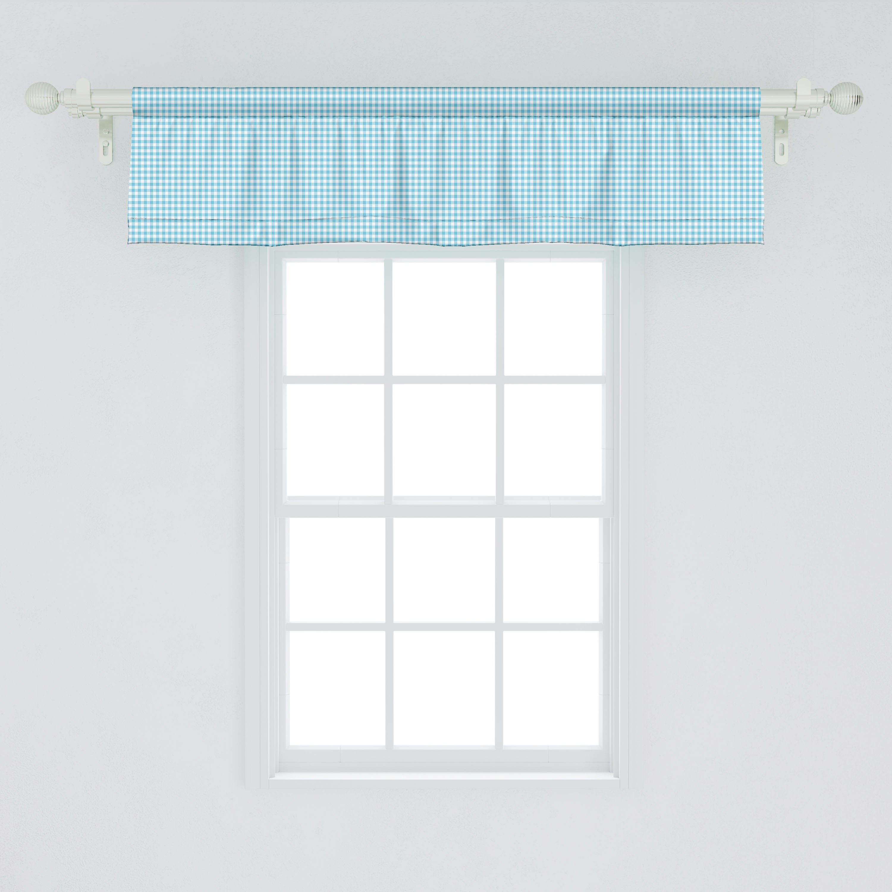 Mosaik mit Dekor Schlafzimmer Abakuhaus, Simplistic Vorhang für Stangentasche, Küche Microfaser, Kleine Scheibengardine Volant Quadrate