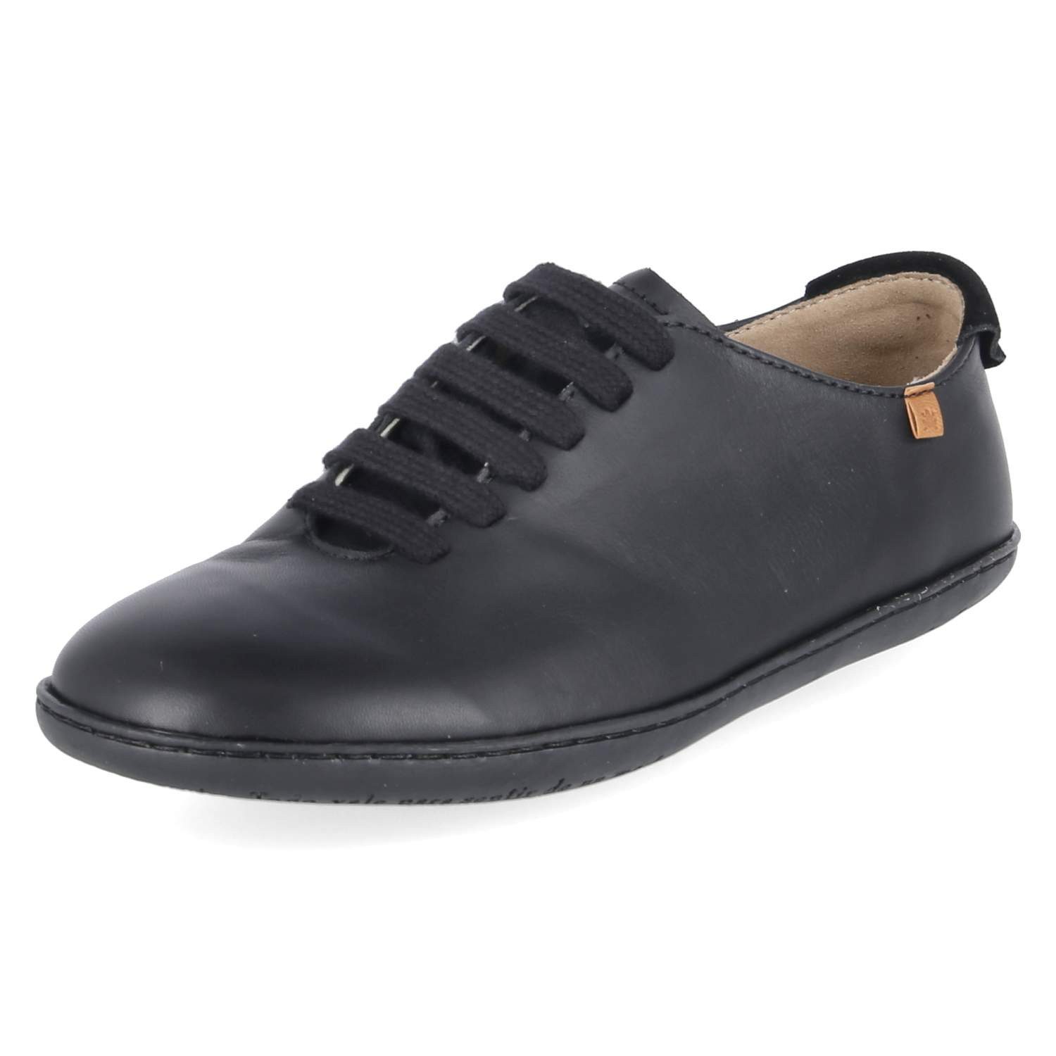 El Naturalista El Naturalista N296 BLACK Damen Glattleder black Schnürschuh
