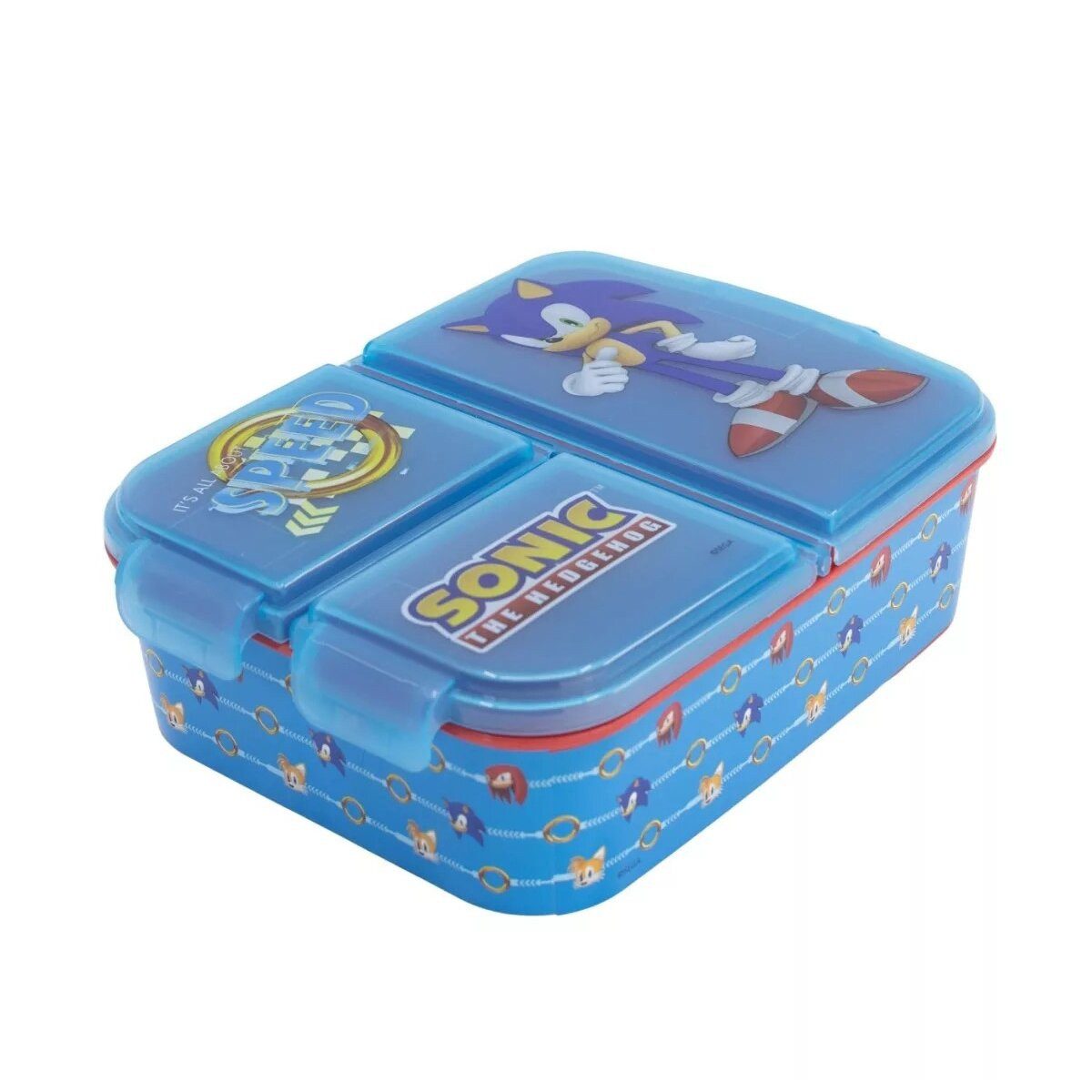 Sonic Lunchbox Sonic the Hedgehog Speed mehrfach unterteilte Brotdose, 100% Kunststoff, (1-tlg) – Bild 2 von 2