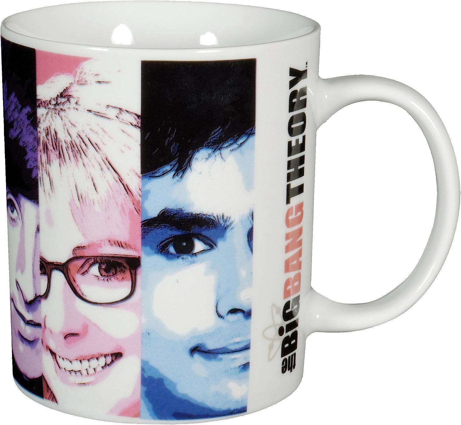 United Labels® Tasse Big Bang Theory Tee- Kaffeetasse, Porzellan Becher ca.  320ml