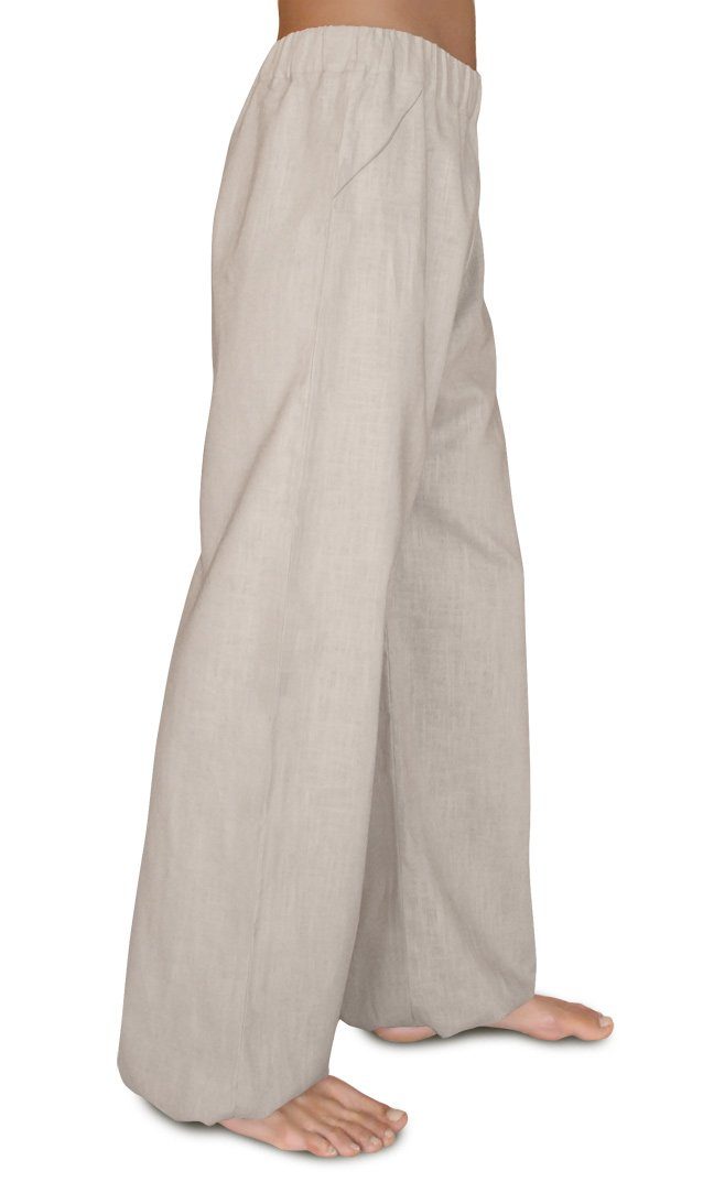 SCHAZAD beige Leinenhose Leinenhose DELIGHT